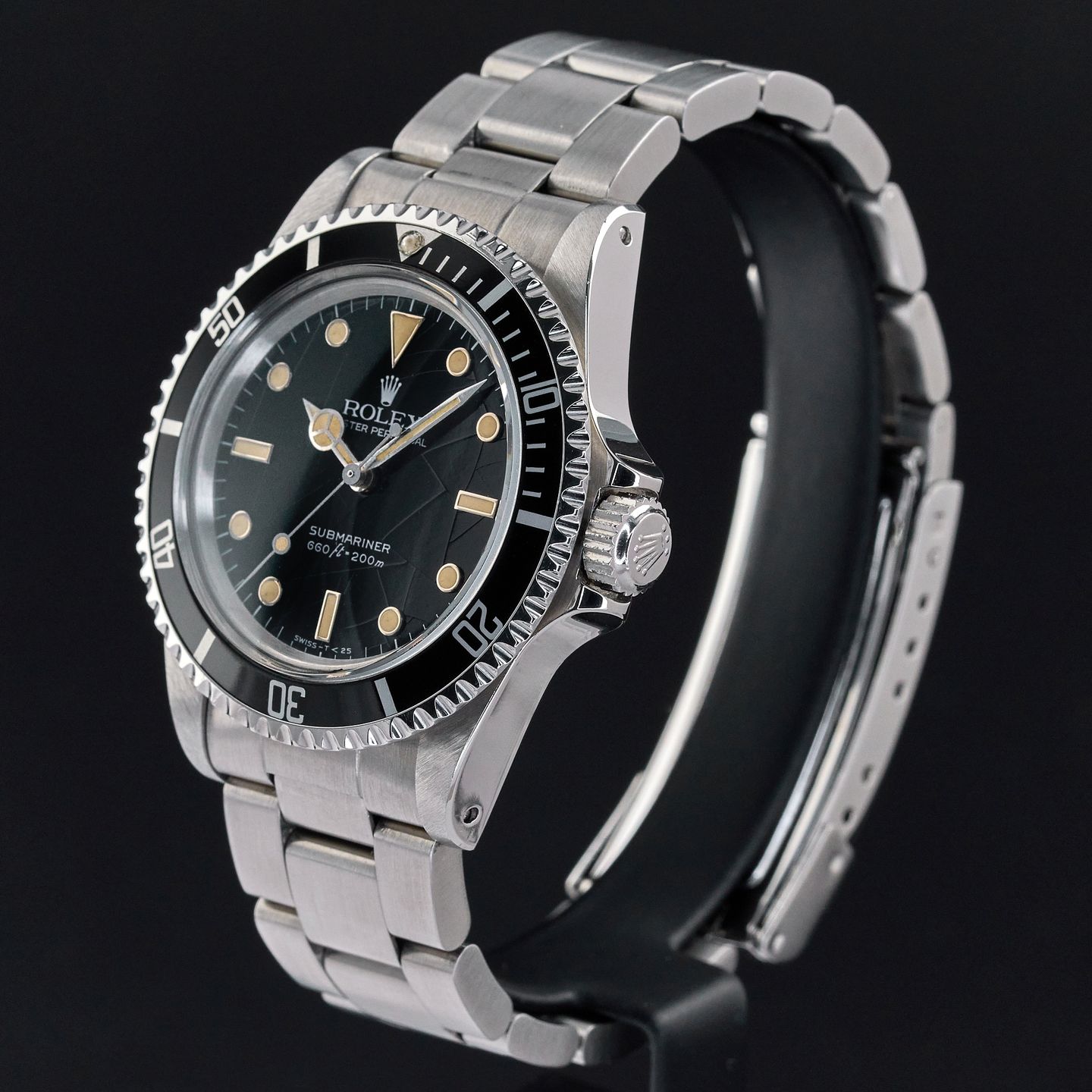 Rolex Submariner No Date 5513 (1984) - Black dial 40 mm Steel case (4/8)