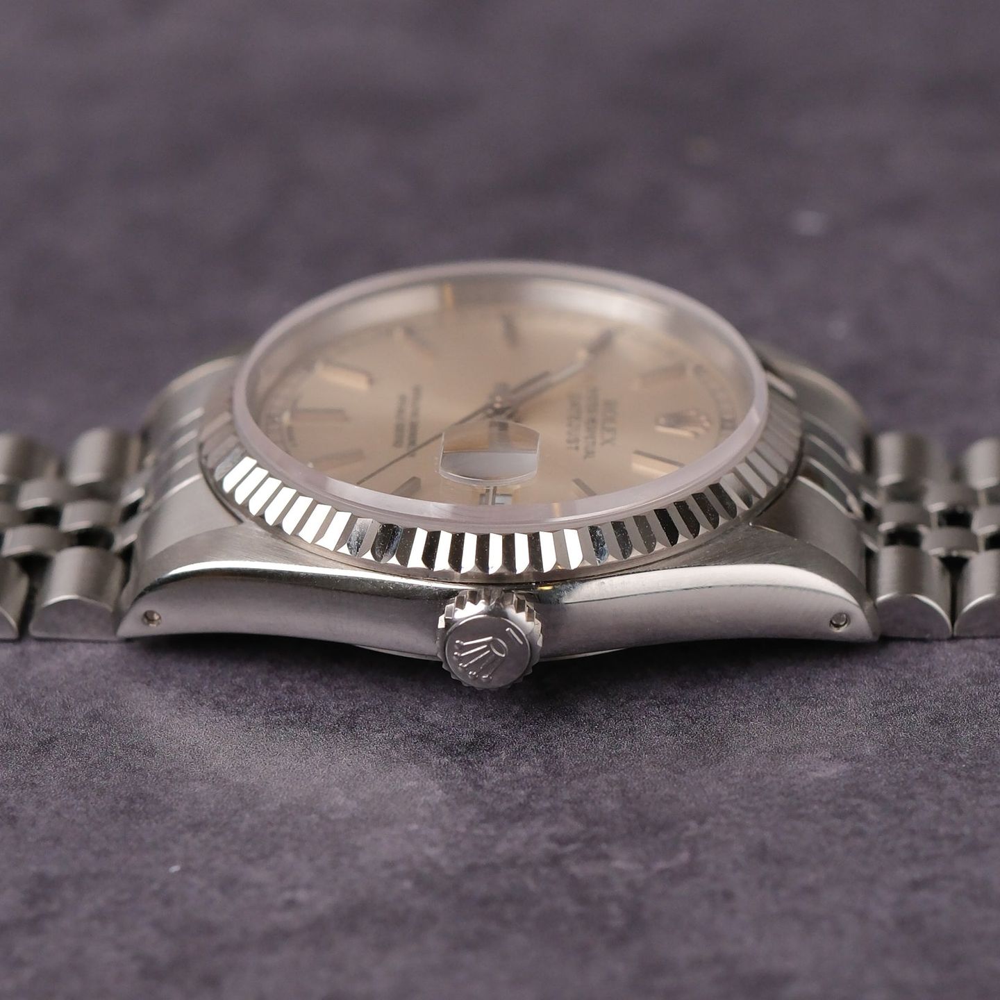 Rolex Datejust 36 16234 (1989) - Zilver wijzerplaat 36mm Staal (7/8)