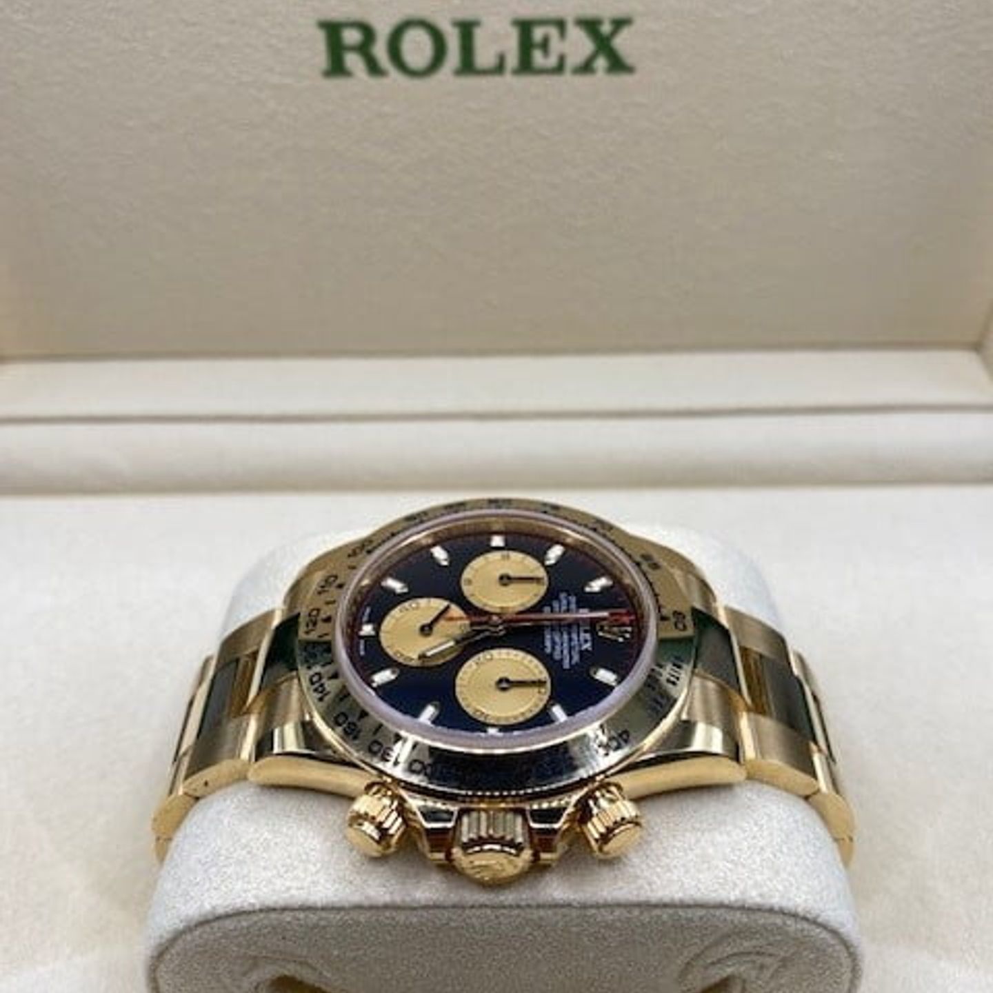 Rolex Daytona 116508 (2020) - Black dial 40 mm Yellow Gold case (7/7)