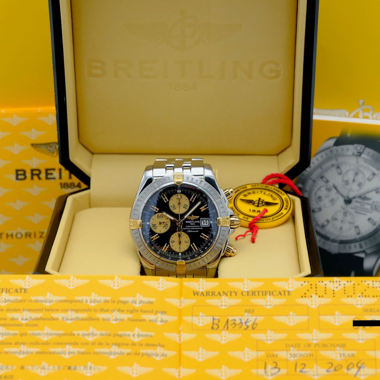 Breitling Chronomat Evolution B13356 (2004) - 44 mm Steel case (3/8)