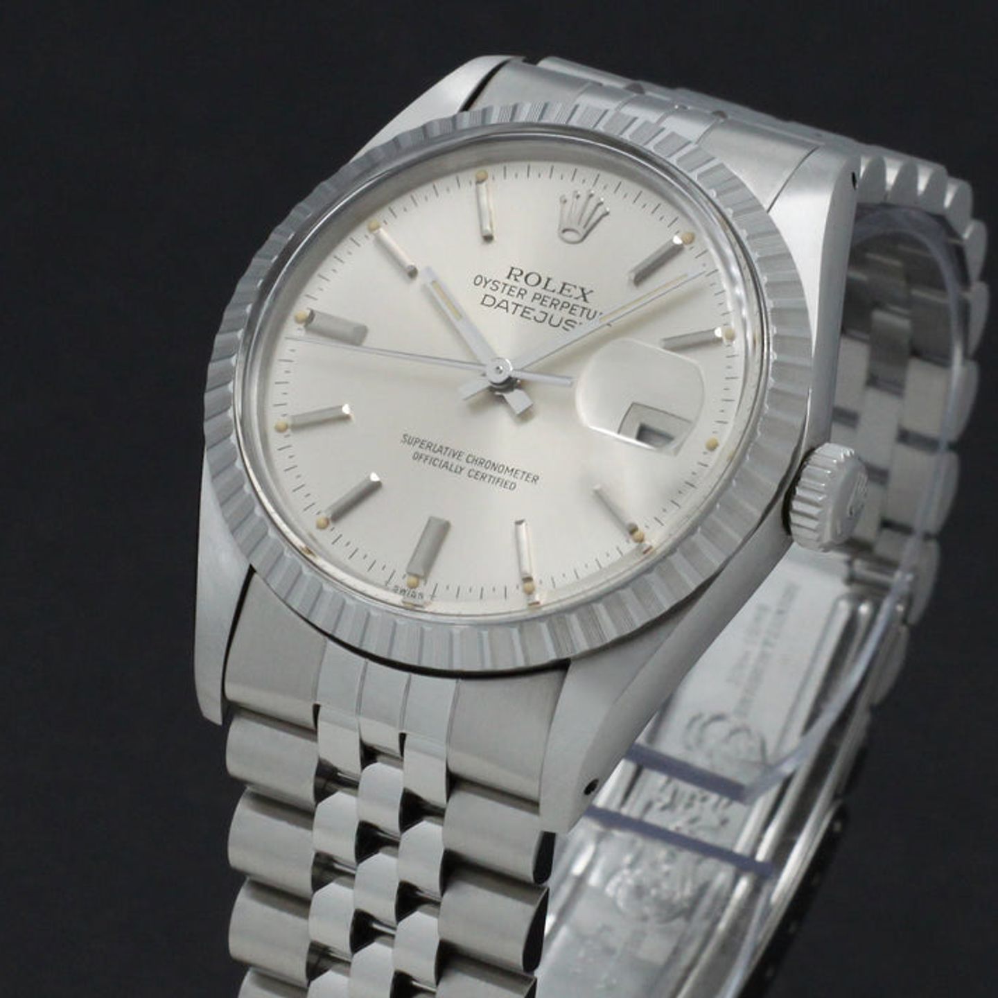 Rolex Datejust 36 16030 (1983) - Silver dial 36 mm Steel case (7/7)