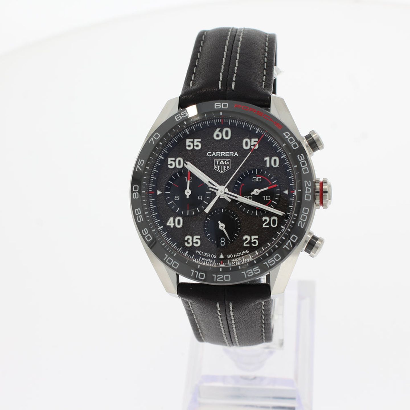 TAG Heuer Carrera Porsche Chronograph Special Edition CBN2A1F.FC6492 (2024) - Grey dial 44 mm Steel case (1/4)