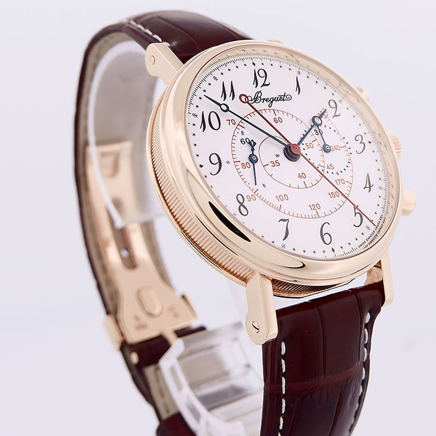 Breguet Classique 5247BR299V6 (2012) - Wit wijzerplaat 39mm Roségoud (3/5)