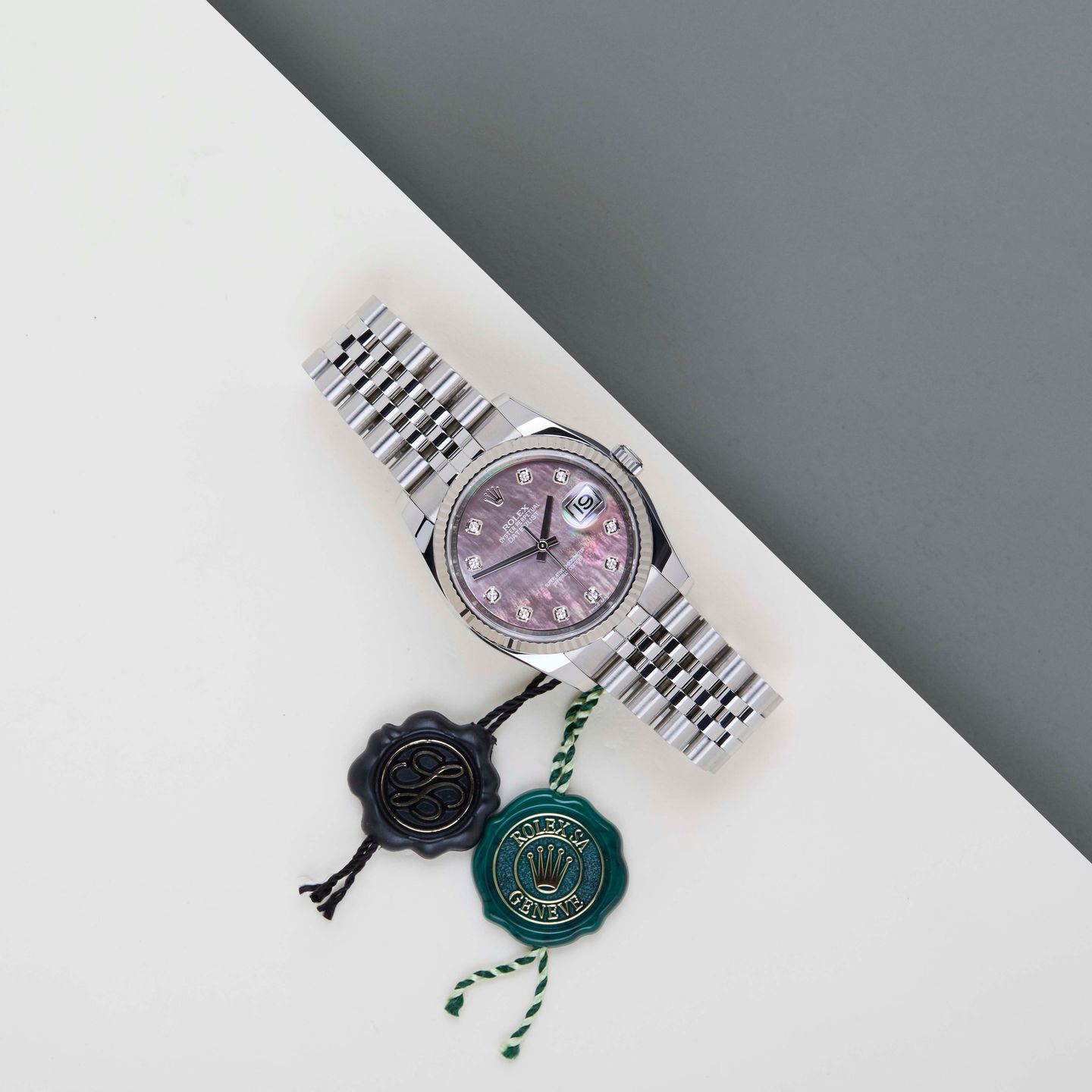 Rolex Datejust 36 116234 (2019) - Silver dial 36 mm Steel case (2/8)