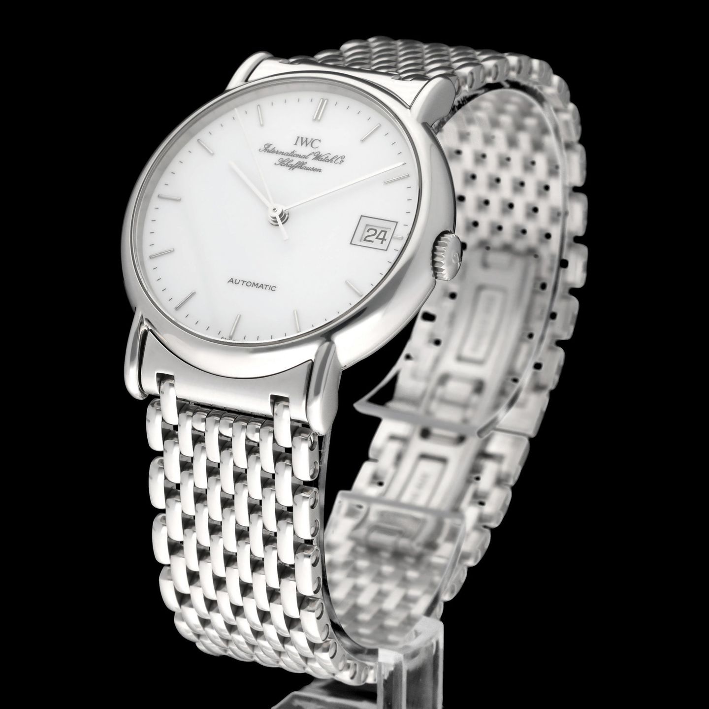 IWC Portofino Automatic IW3513 (1995) - White dial 34 mm Steel case (4/7)