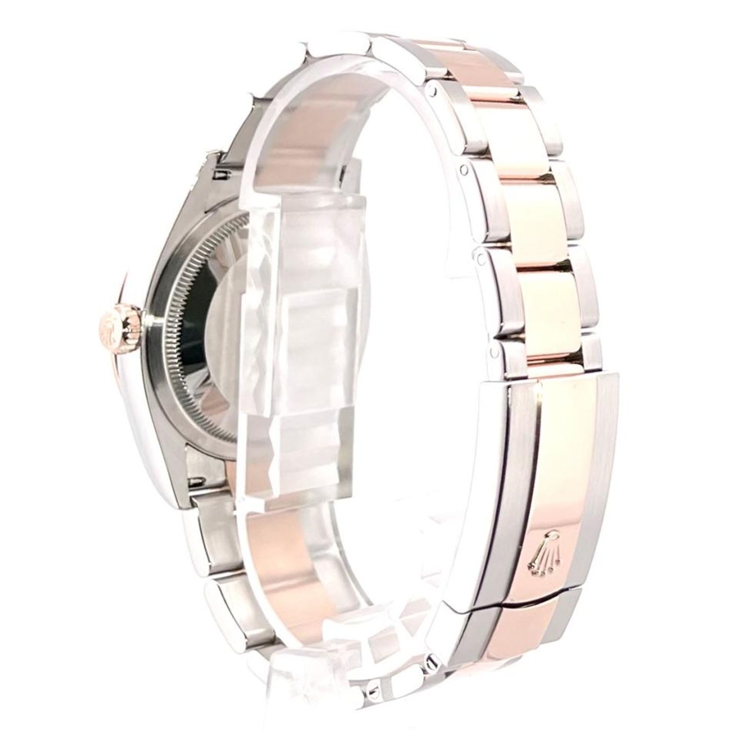 Rolex Datejust 36 126231 (2022) - Pink dial 36 mm Gold/Steel case (7/8)
