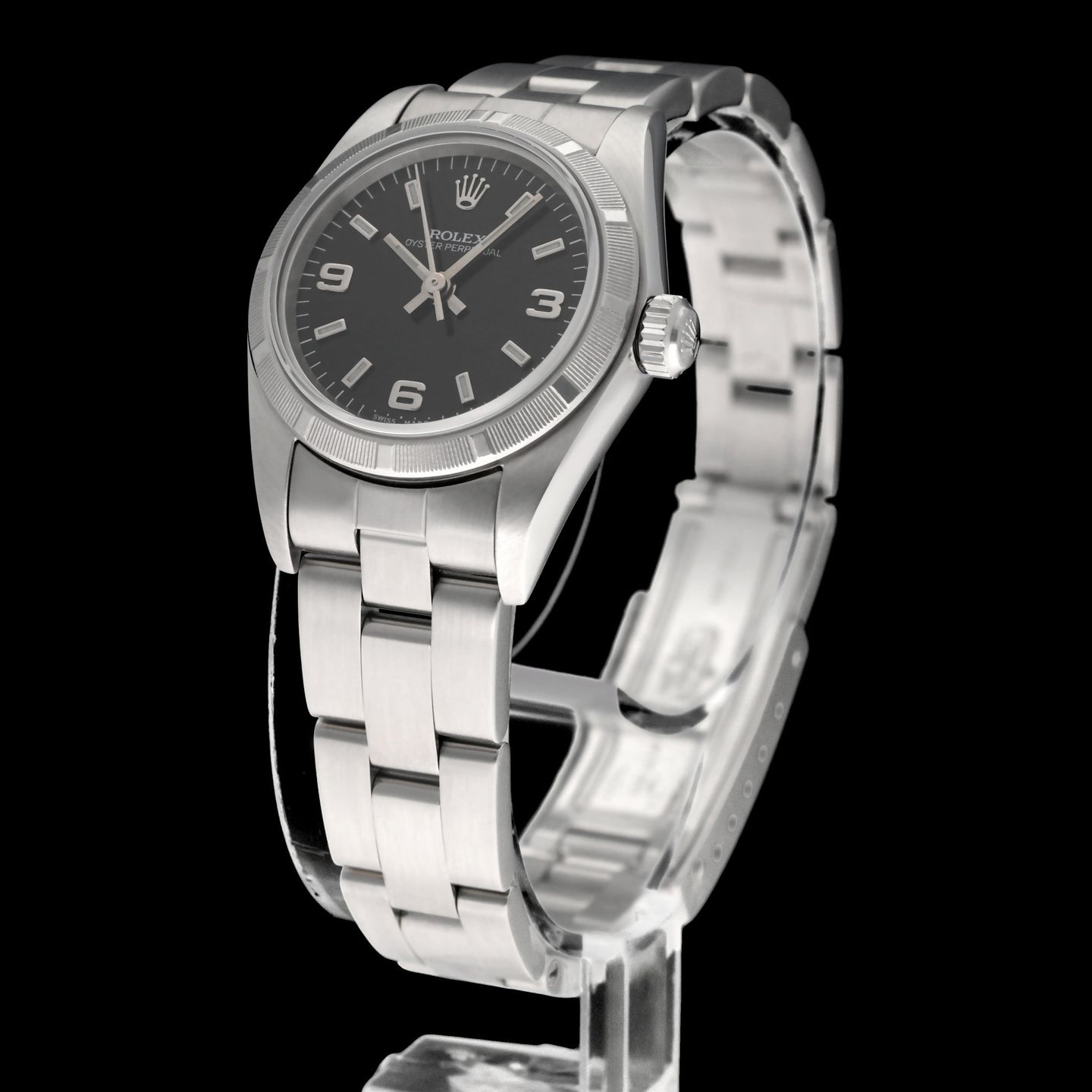Rolex Oyster Perpetual 76030 (1999) - 26mm Staal (4/7)