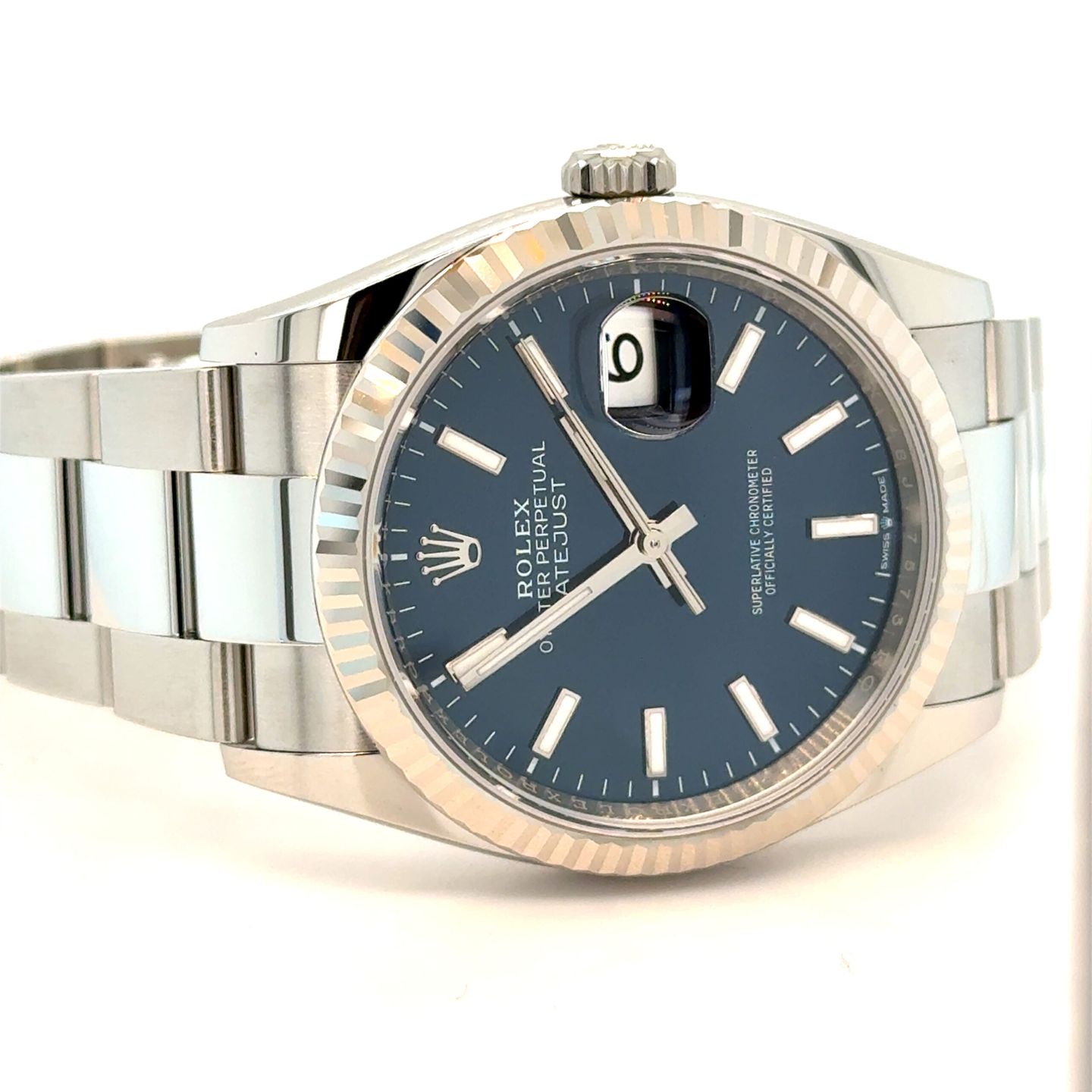 Rolex Datejust 36 126234 (2024) - Blue dial 36 mm Steel case (2/8)