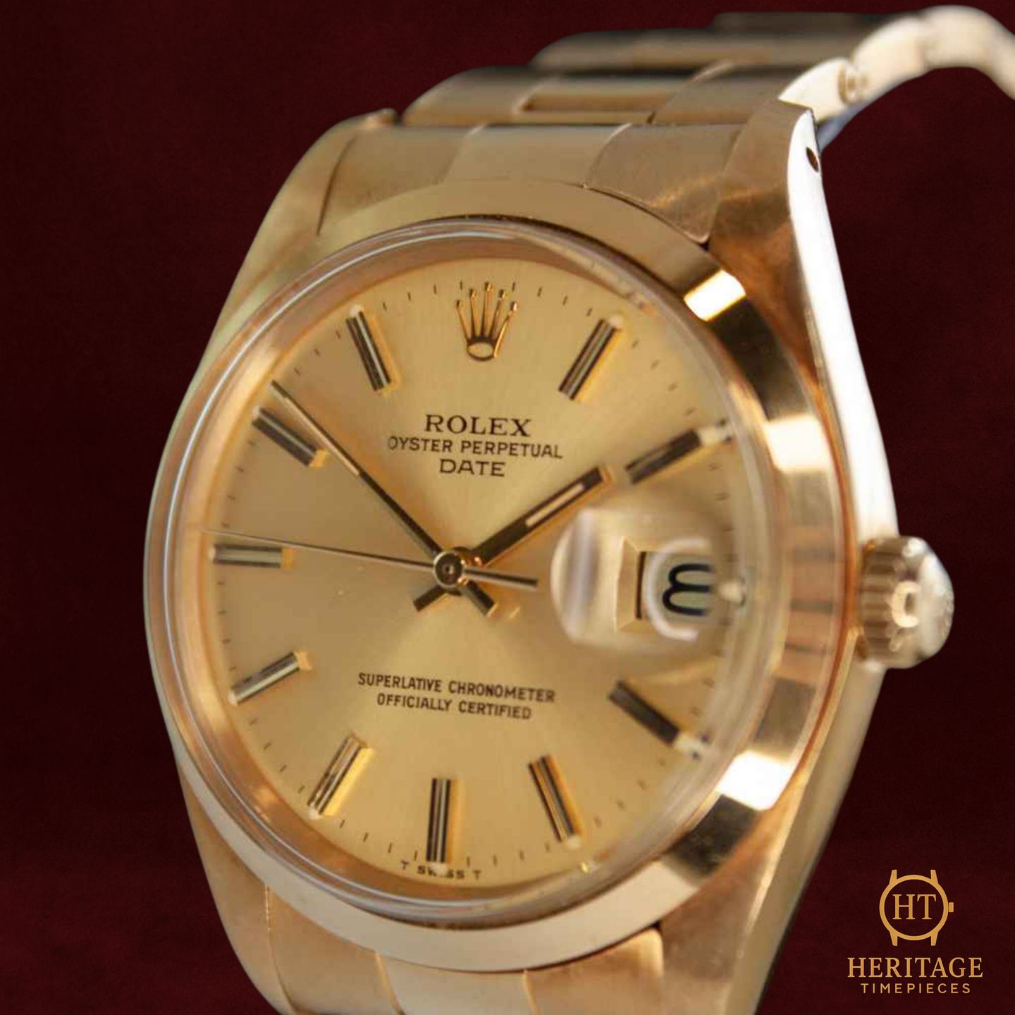 Rolex Oyster Perpetual Date 1500 - (3/8)