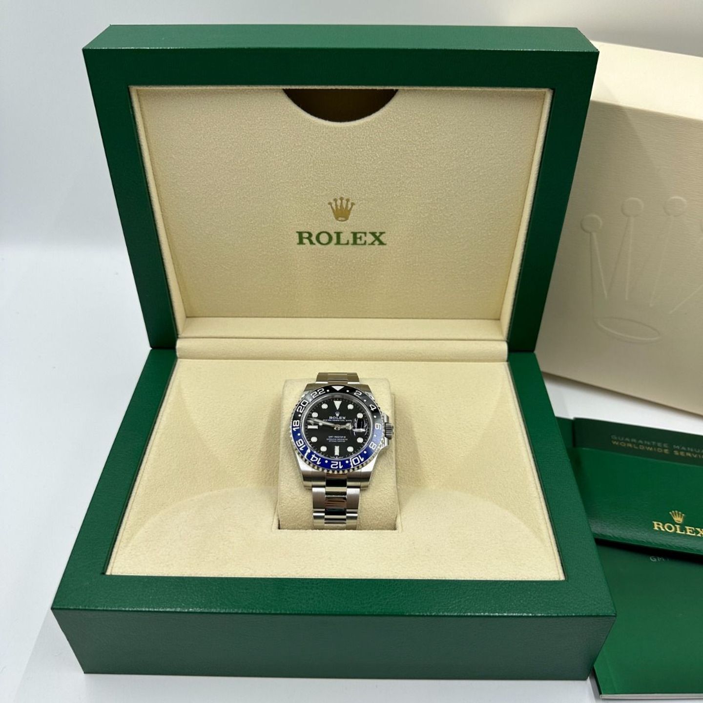 Rolex GMT-Master II 126710BLNR (Onbekend (willekeurig serienummer)) - Zwart wijzerplaat 40mm Staal (3/8)