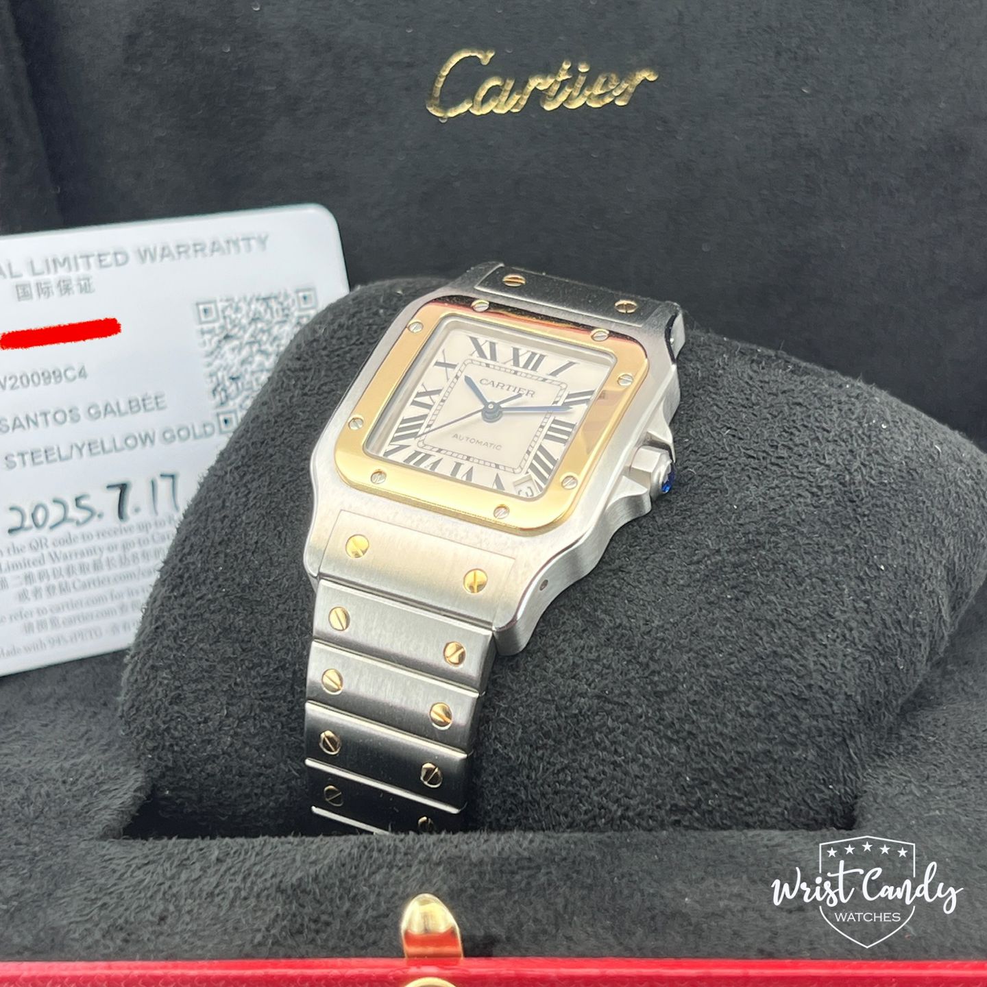 Cartier Santos Galbée W20099C4 - (8/8)