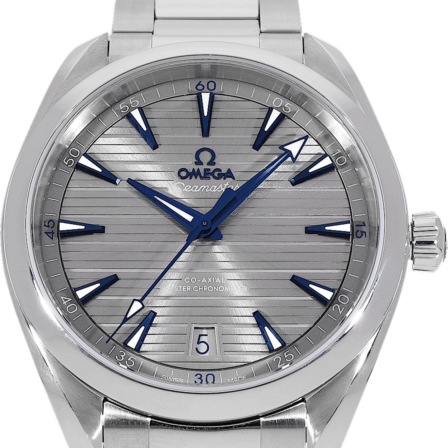 Omega Seamaster Aqua Terra 220.10.41.21.06.001 (2021) - Grey dial 41 mm Steel case (1/5)