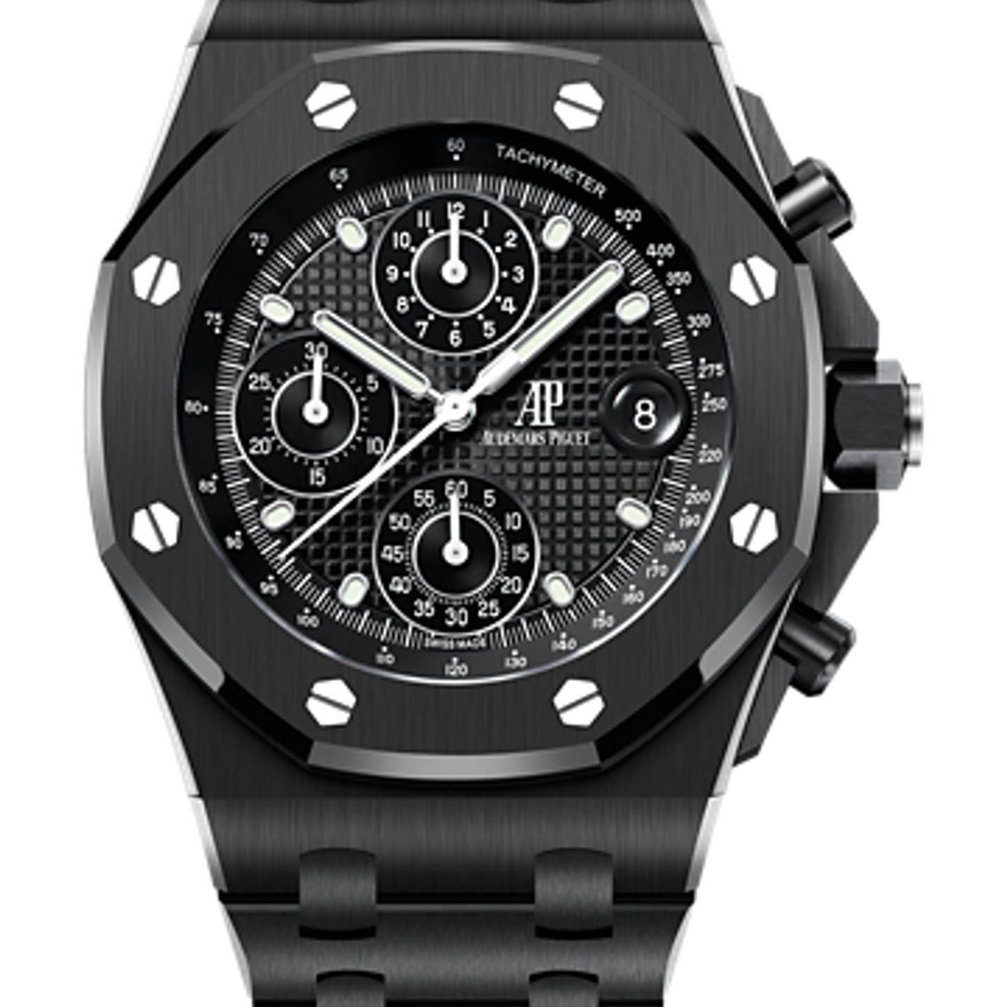 Audemars Piguet Royal Oak Offshore 26238CE.OO.1300CE.01 (2024) - Zwart wijzerplaat 42mm Keramiek (1/1)