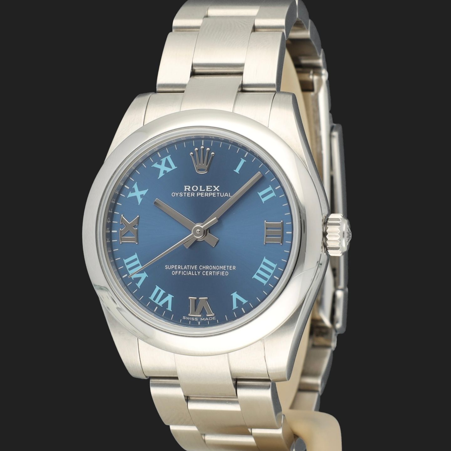 Rolex Oyster Perpetual 31 177200 (2017) - 31mm Staal (1/8)