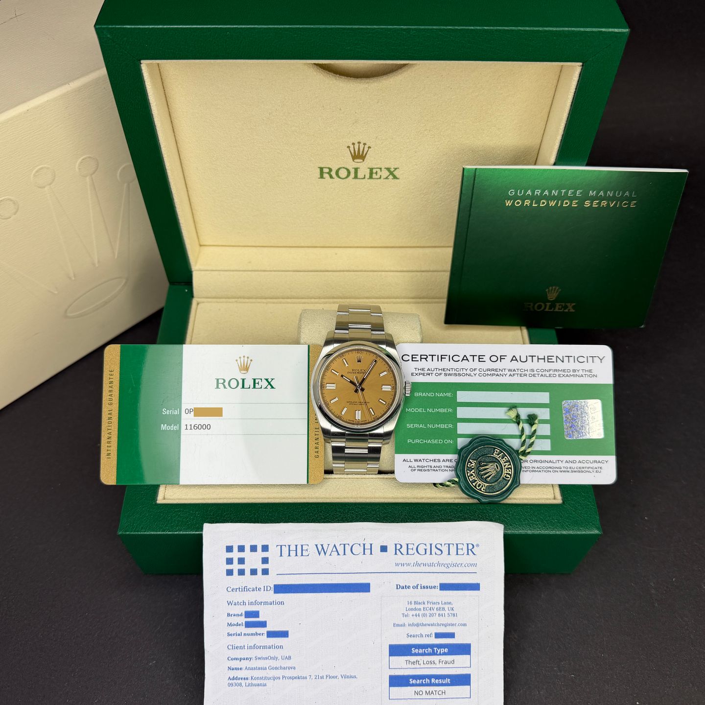 Rolex Oyster Perpetual 36 116000 - (3/8)