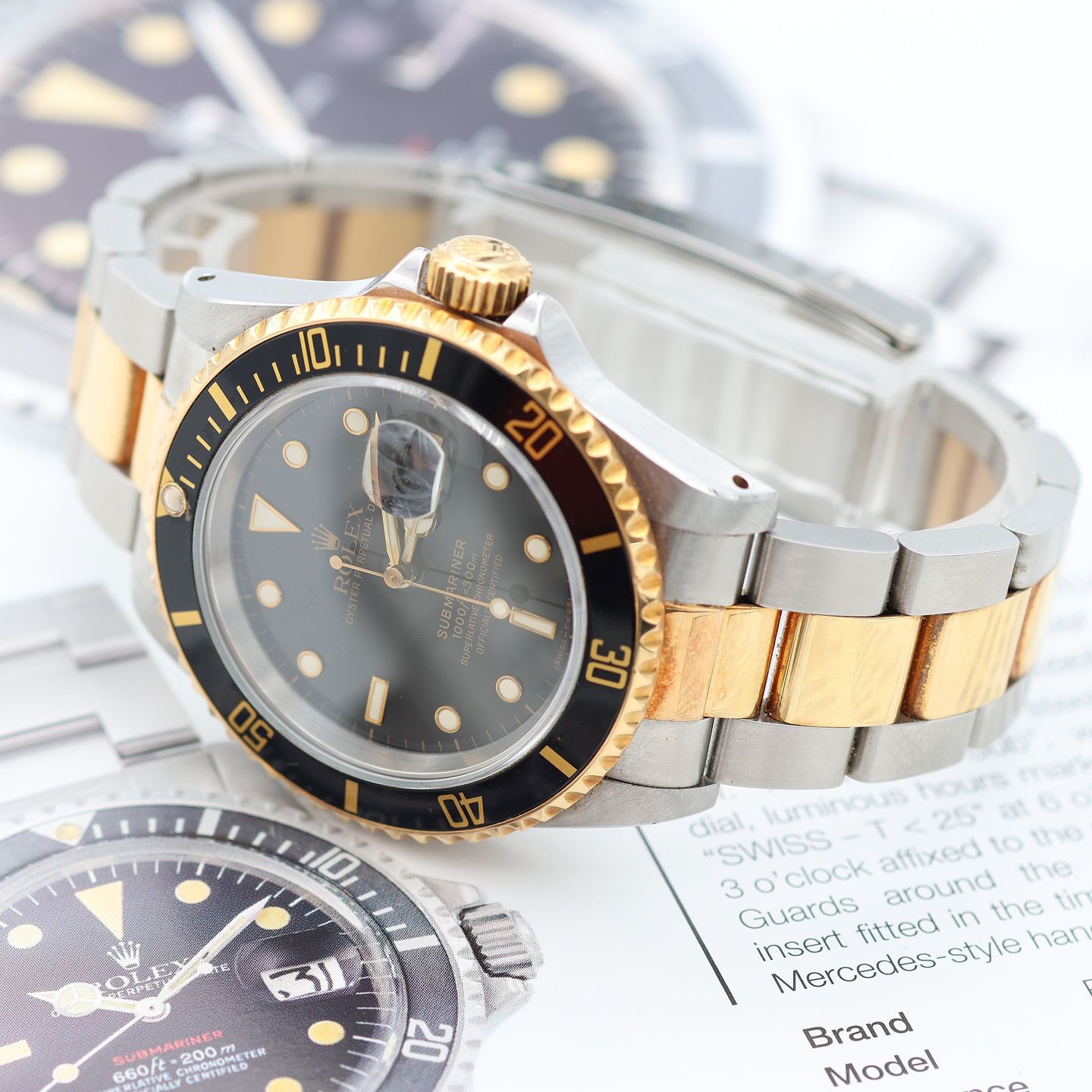 Rolex Submariner Date 16613LB - (8/8)