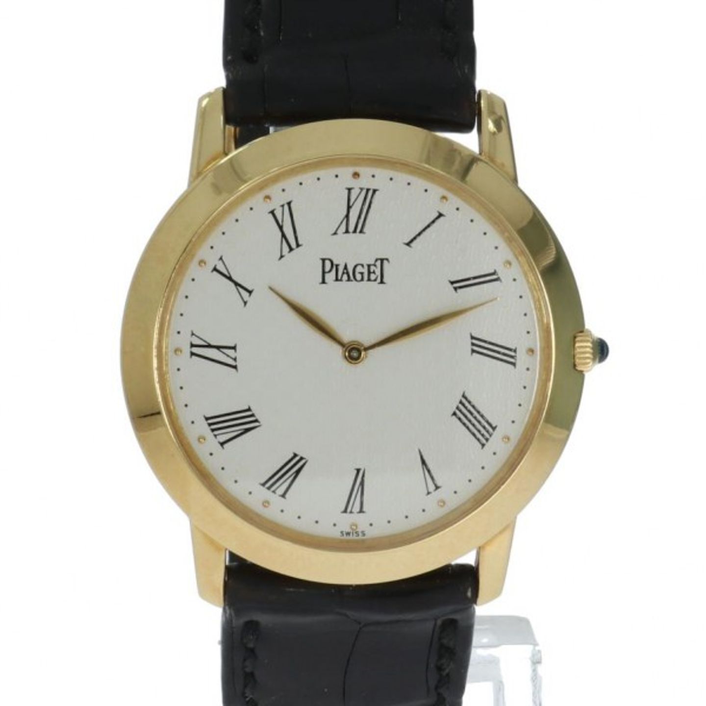 Piaget Altiplano 9920 (Unknown (random serial)) - White dial 33 mm Yellow Gold case (1/5)