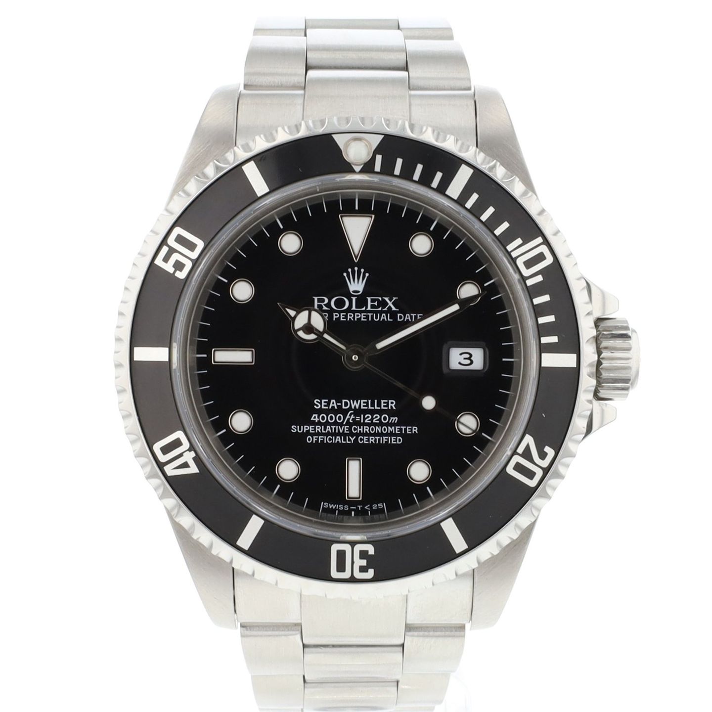 Rolex Sea-Dweller 4000 16600 (1996) - Black dial 40 mm Steel case (1/3)