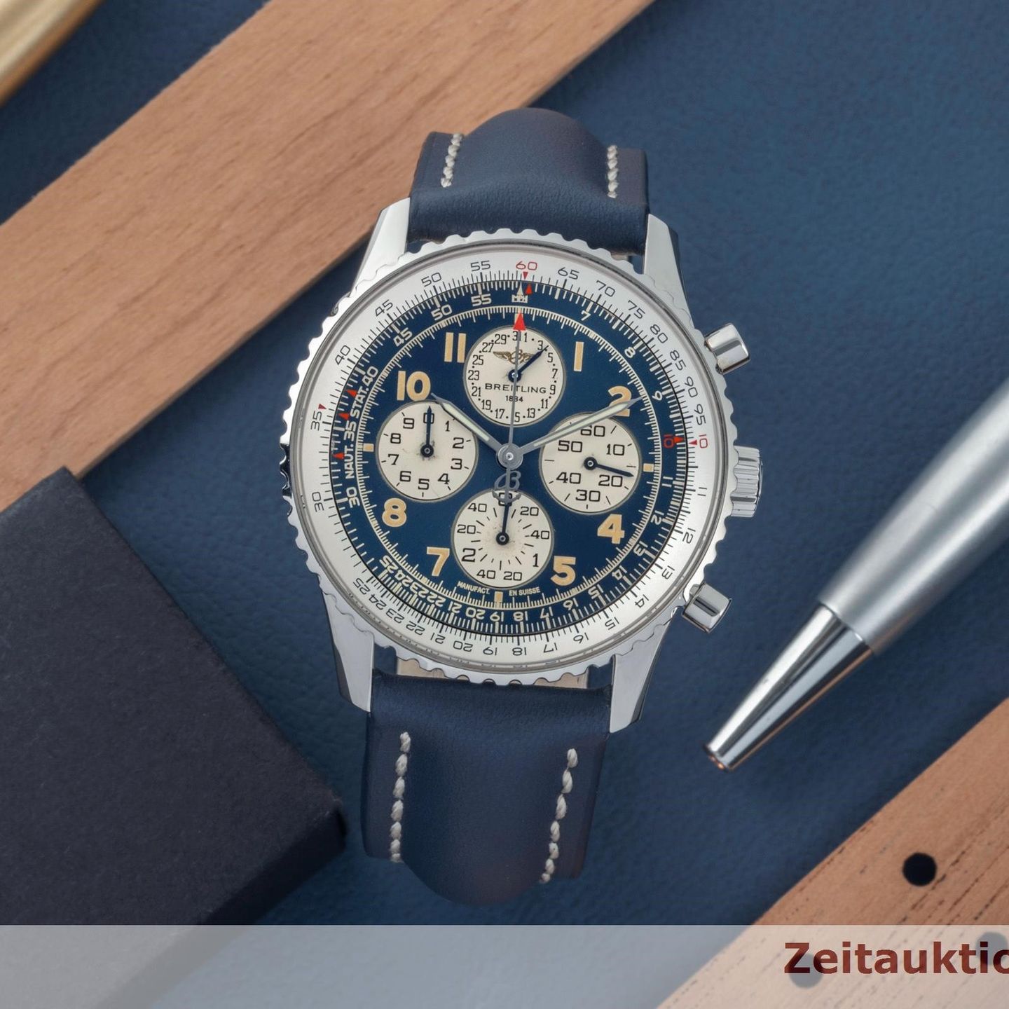 Breitling Navitimer A33030 (1995) - 38mm Staal (1/8)