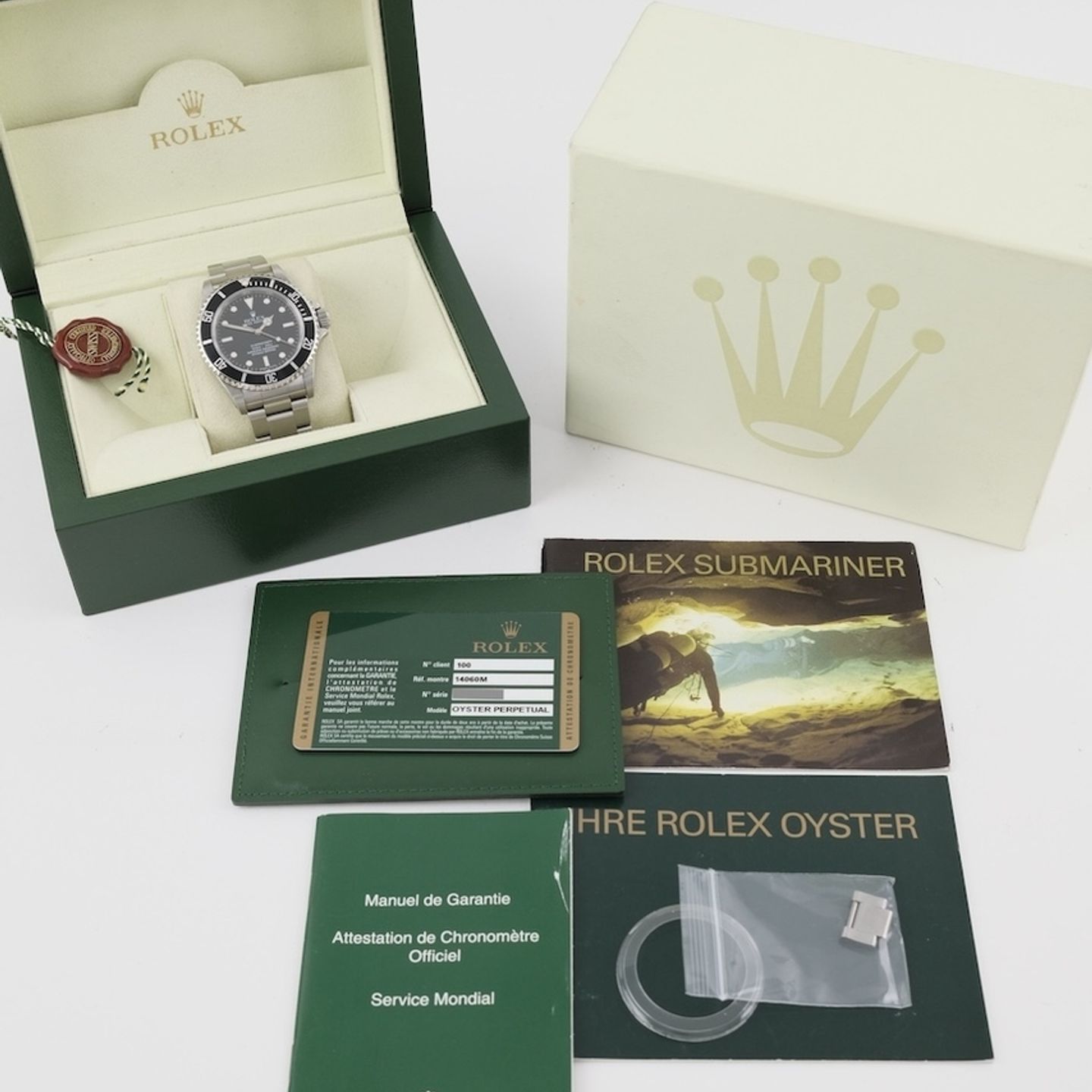 Rolex Submariner No Date 14060M (2009) - 40mm Staal (8/8)