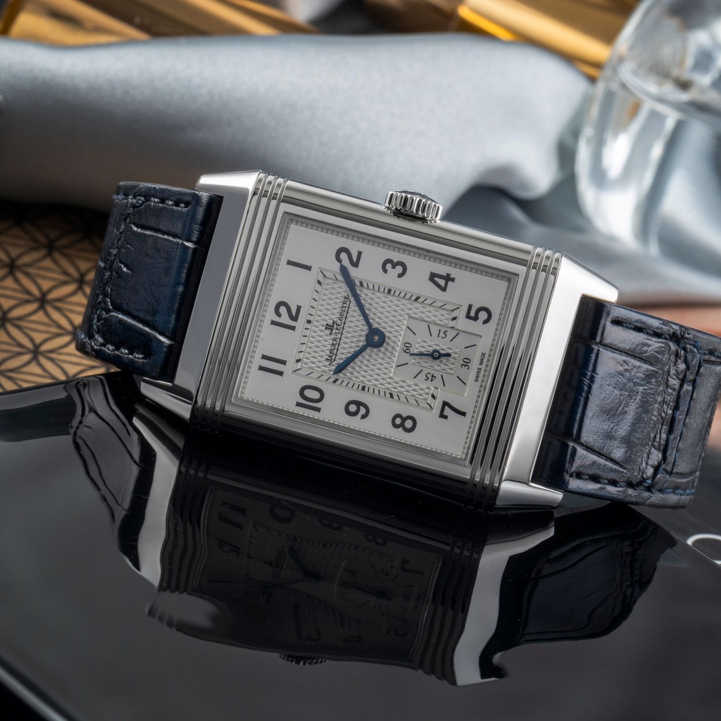 Jaeger-LeCoultre Reverso Classique Q2548521 (2021) - Zilver wijzerplaat 24mm Staal (2/8)