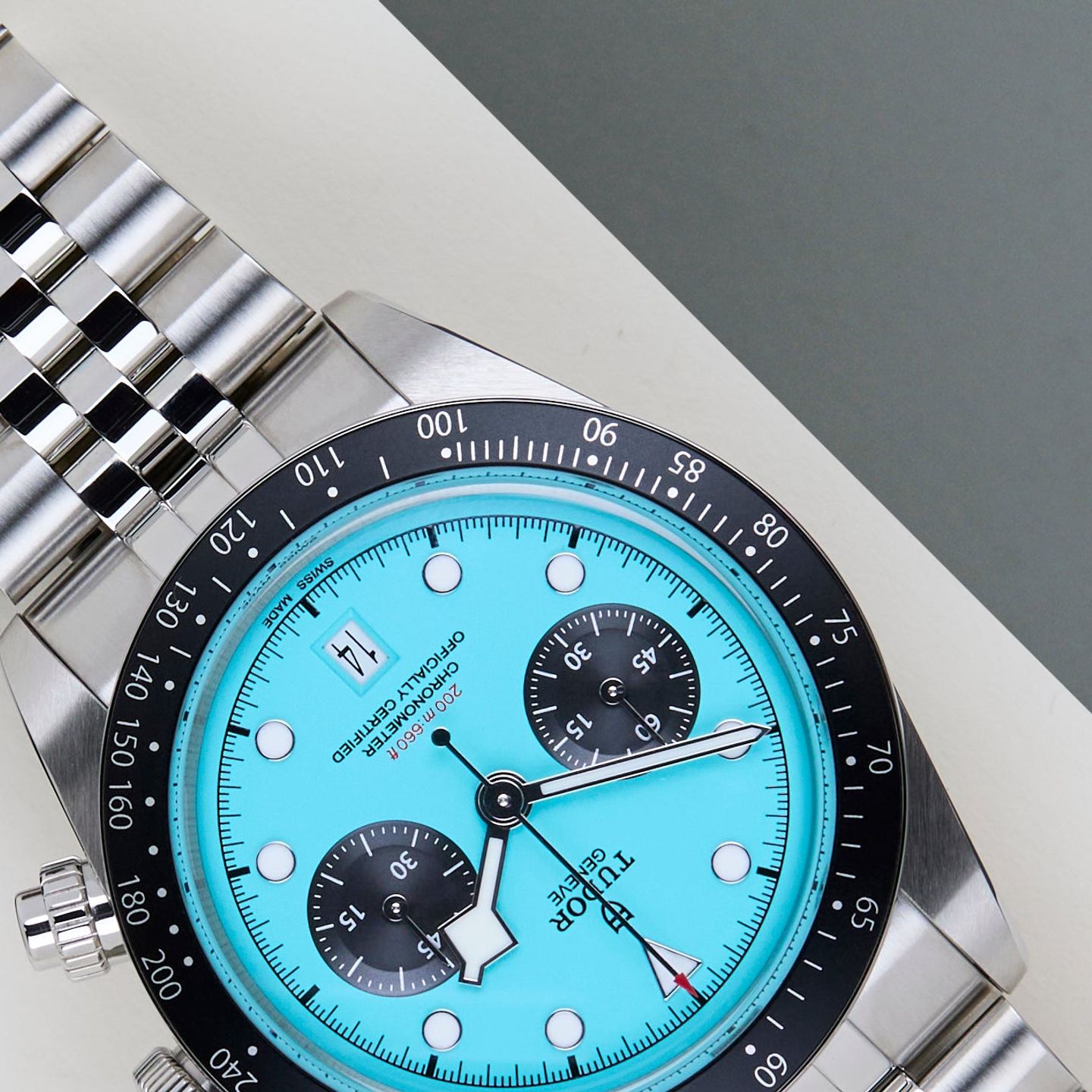 Tudor Black Bay Chrono 79360N (2025) - Blauw wijzerplaat 41mm Staal (4/8)