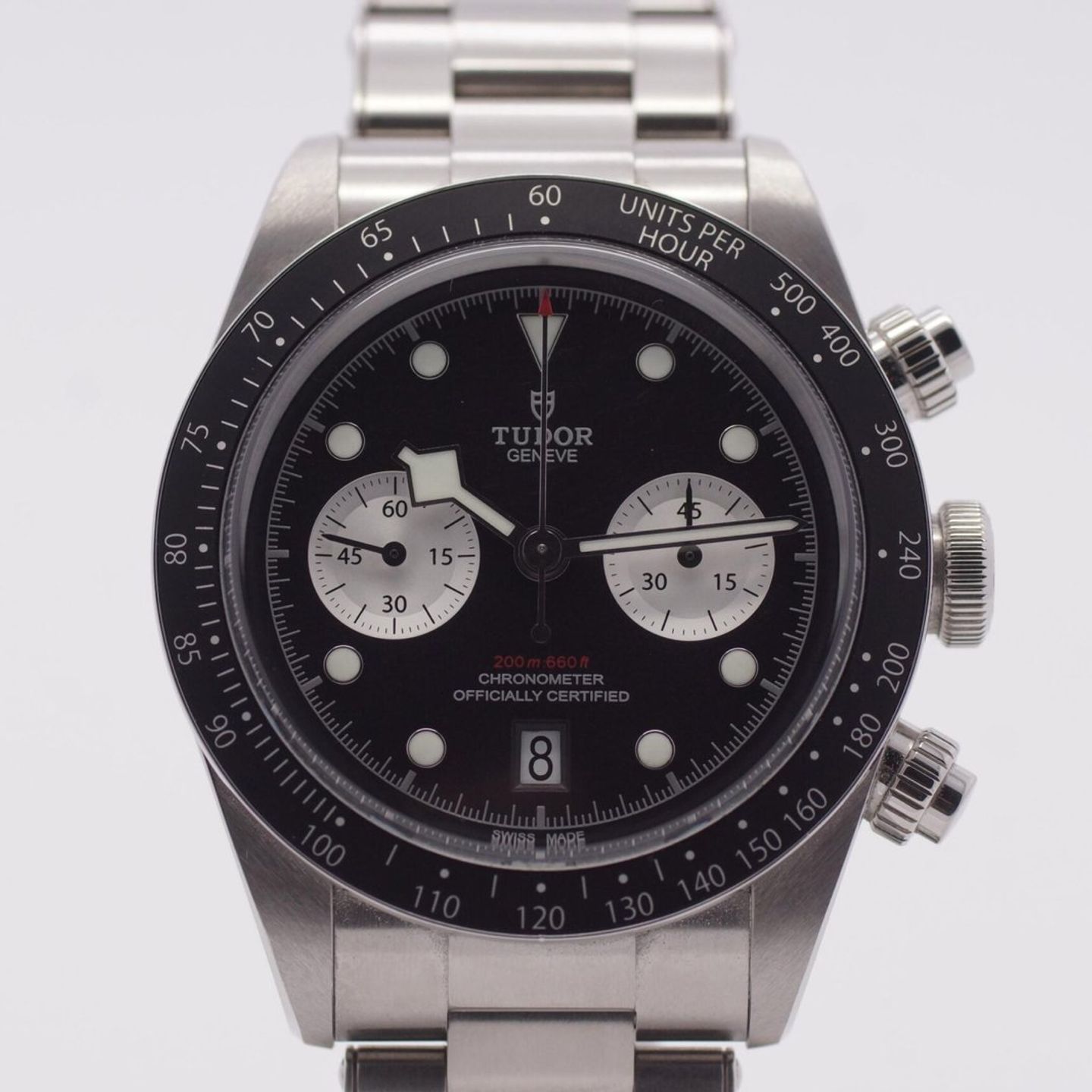 Tudor Black Bay Chrono 79360N (2023) - Black dial 41 mm Steel case (3/8)