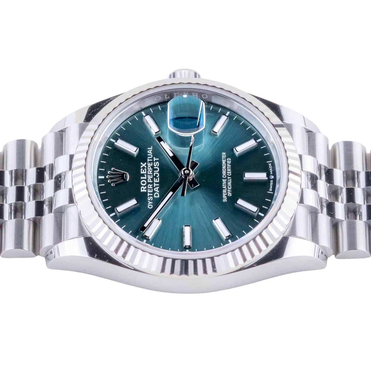 Rolex Datejust 36 126234 (2026) - Green dial 36 mm Steel case (5/8)