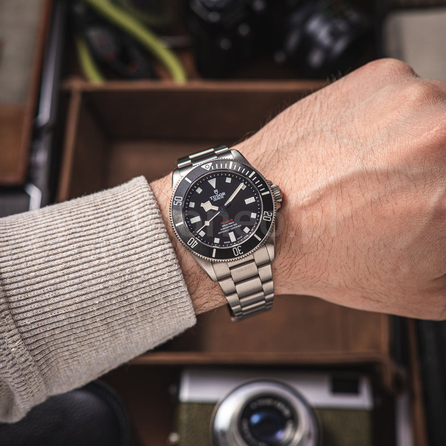 Tudor Pelagos 25407N (2023) - Black dial 39 mm Titanium case (4/8)