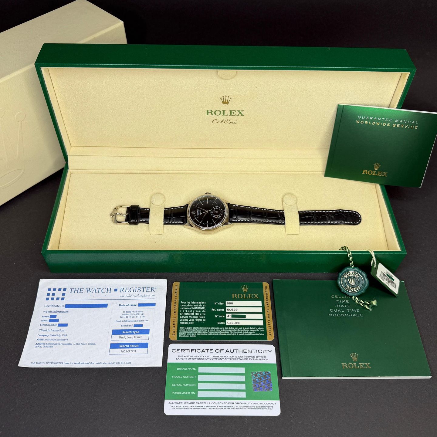 Rolex Cellini Dual Time 50529 - (5/5)