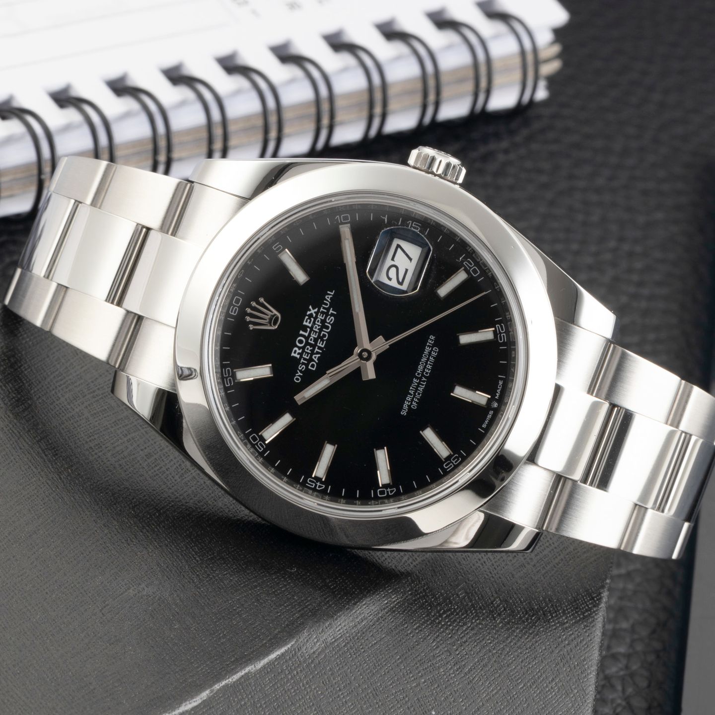 Rolex Datejust 41 126300 (Unknown (random serial)) - 41 mm Steel case (2/8)