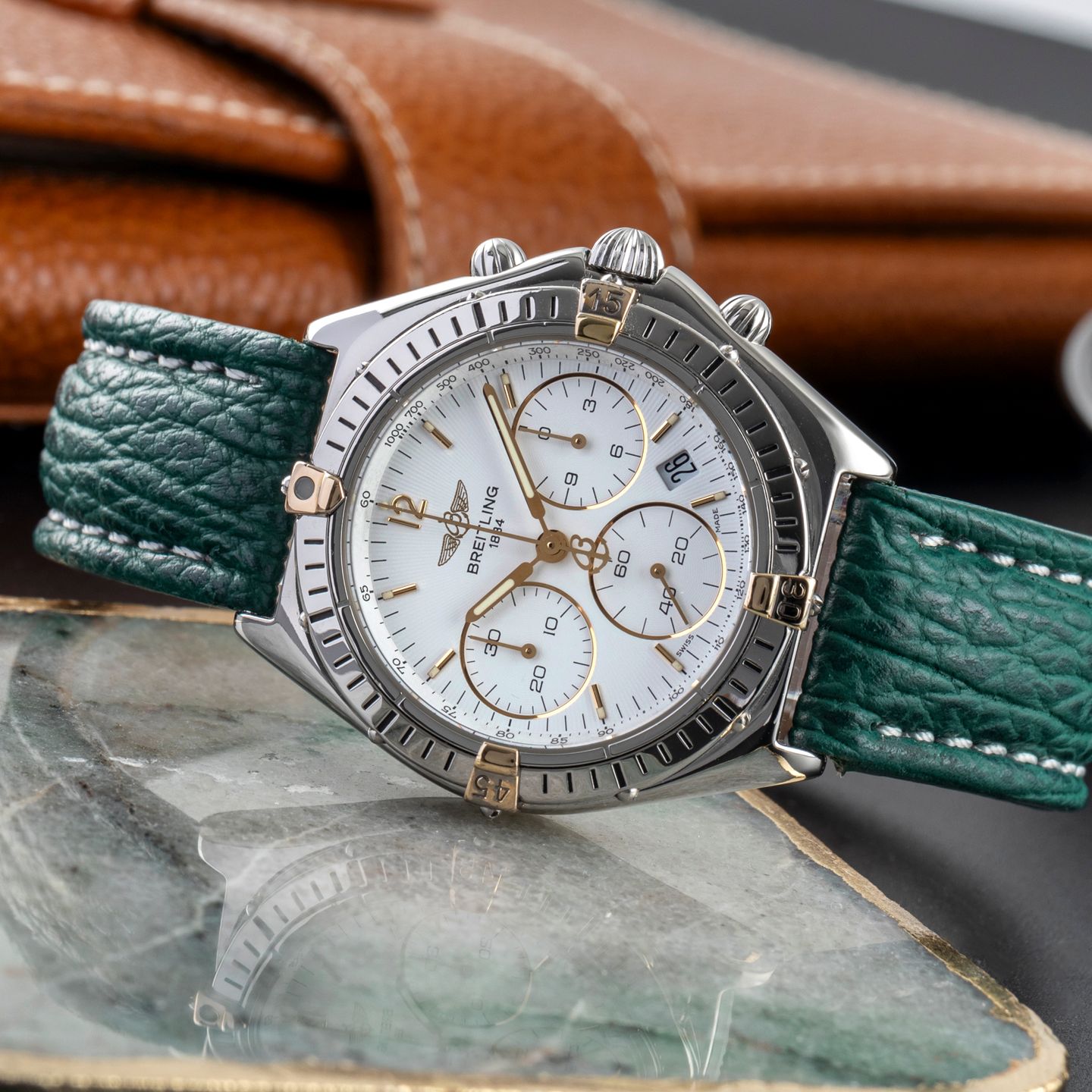 Breitling Sextant B55046 (Unknown (random serial)) - 36 mm Steel case (2/8)