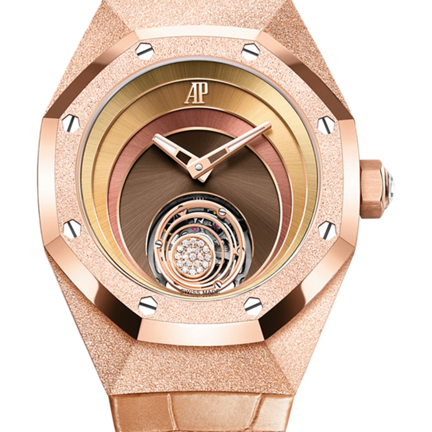 Audemars Piguet Royal Oak Concept 26630OR.GG.D626CR.01 (2024) - Bronze dial 39 mm Rose Gold case (1/1)