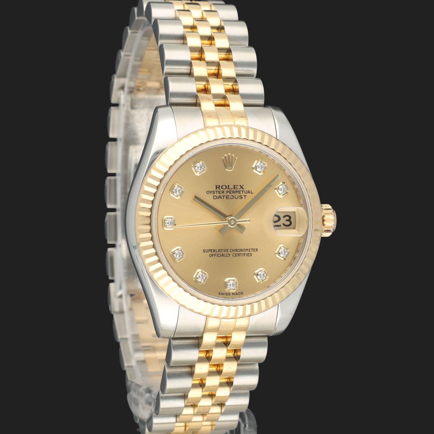 Rolex Lady-Datejust 178273 (2007) - 31 mm Gold/Steel case (4/8)