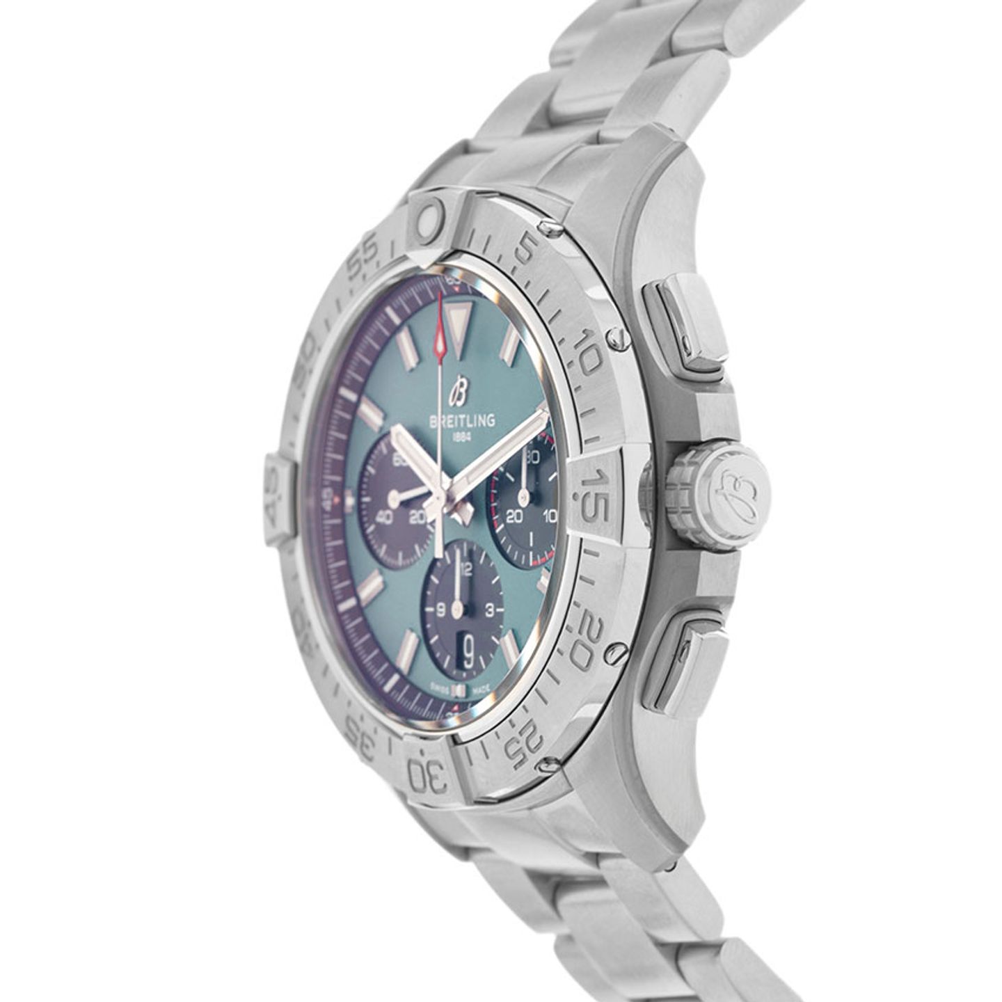 Breitling Avenger AB0147101L1A1 (2024) - Groen wijzerplaat 44mm Staal (3/6)