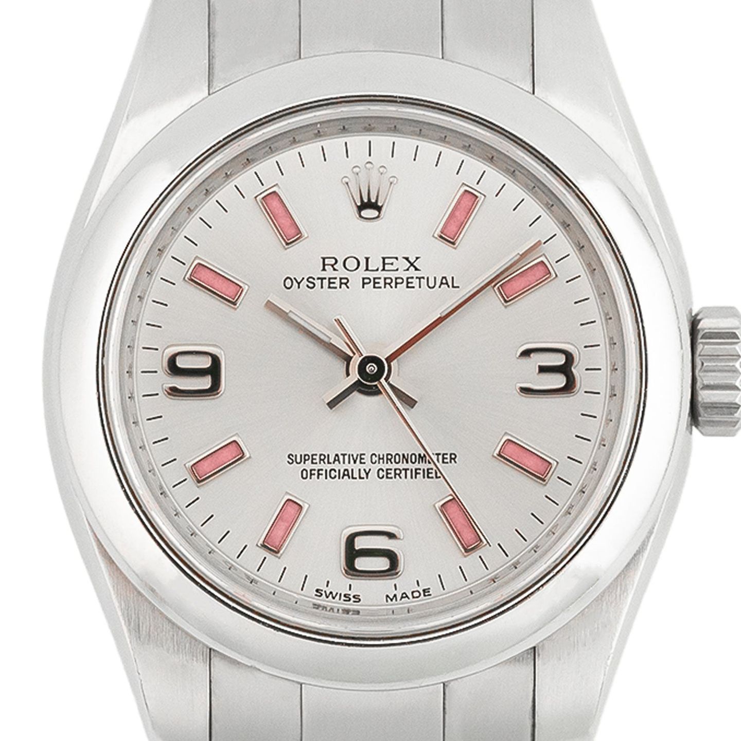 Rolex Oyster Perpetual 26 176200 (2009) - 26mm Staal (2/5)