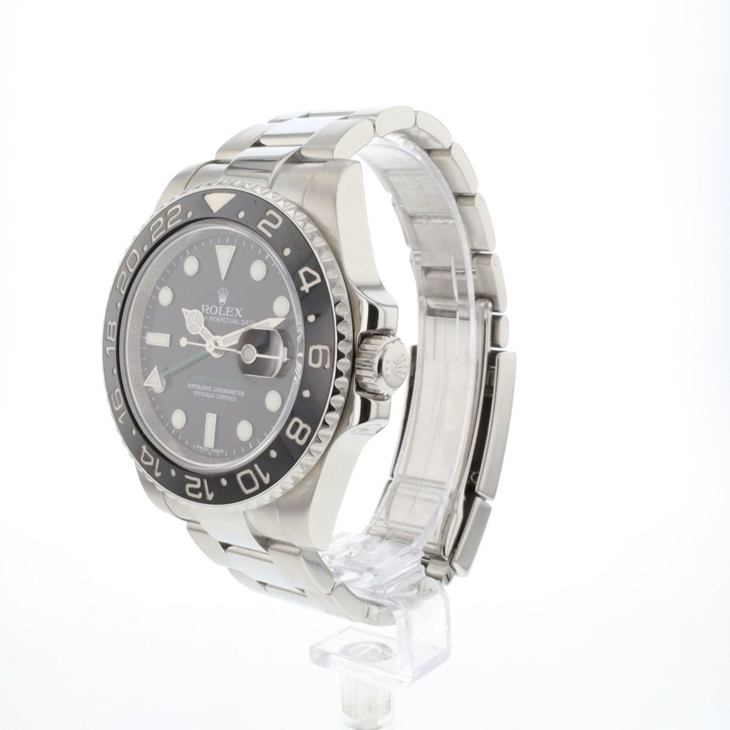 Rolex GMT-Master II 116710LN (2009) - Black dial 40 mm Steel case (2/6)