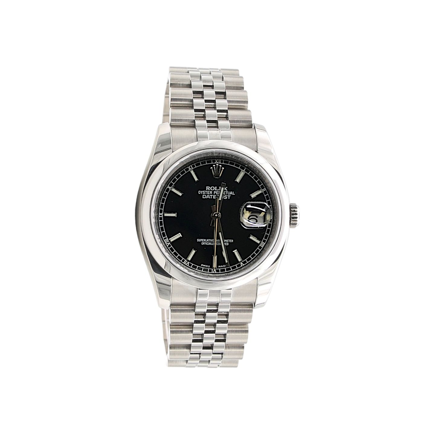 Rolex Datejust 36 116200 (Onbekend (willekeurig serienummer)) - 36mm Staal (1/6)