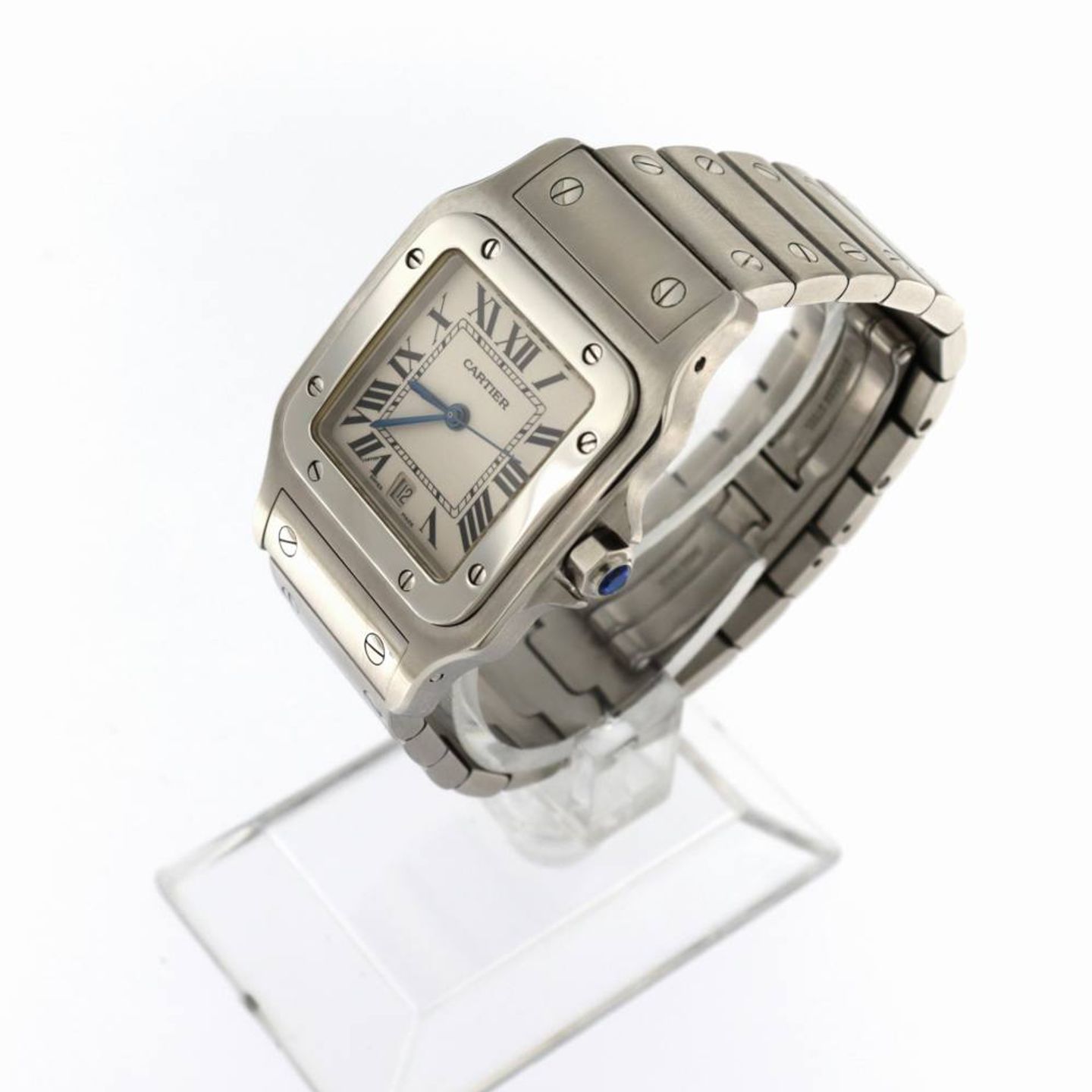 Cartier Santos Galbée W20060D6 (2002) - 29 mm Steel case (2/6)