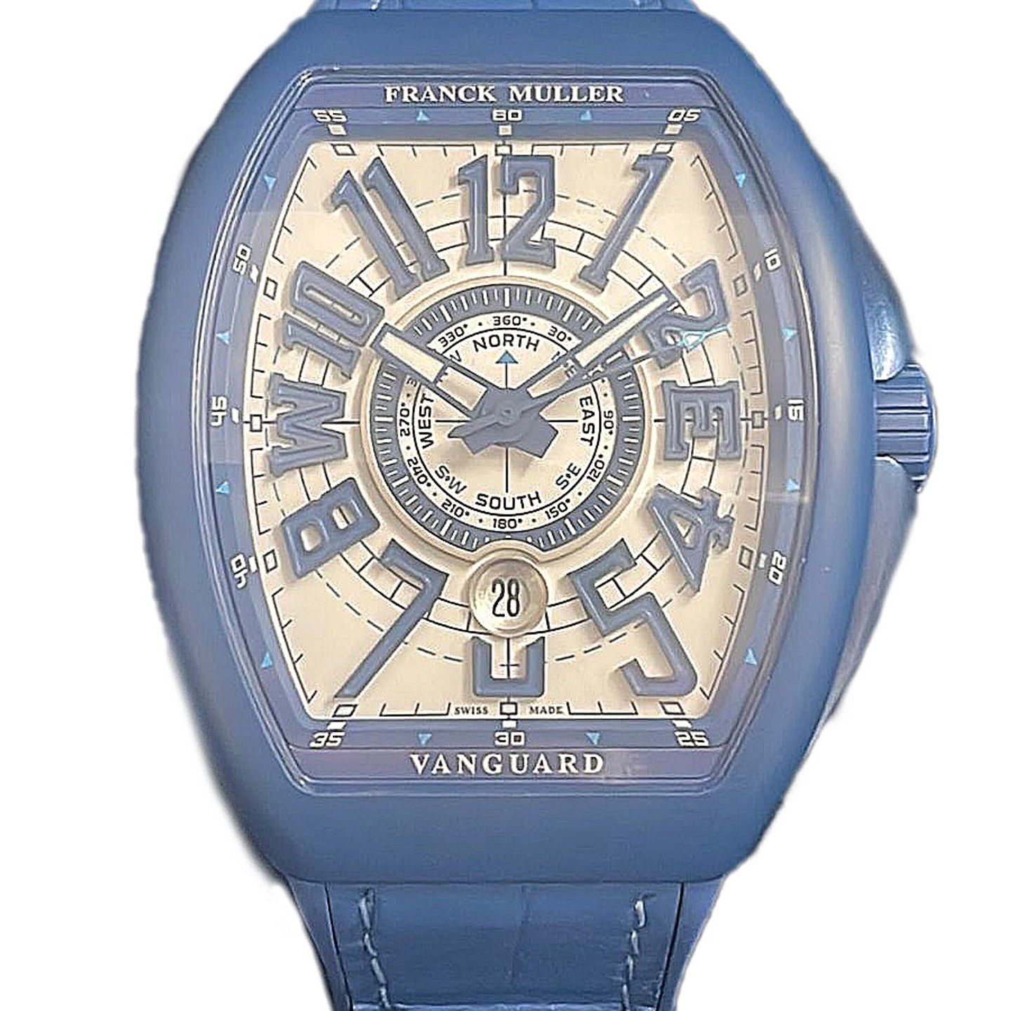 Franck Muller Vanguard V (2023) - Meerkleurig wijzerplaat 45mm Keramiek (1/1)