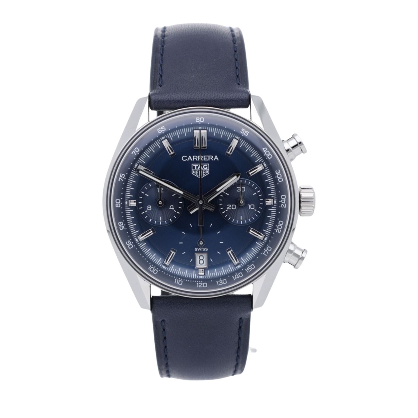 TAG Heuer Carrera CBS2212.FC6535 (2024) - Blue dial 39 mm Steel case (1/7)