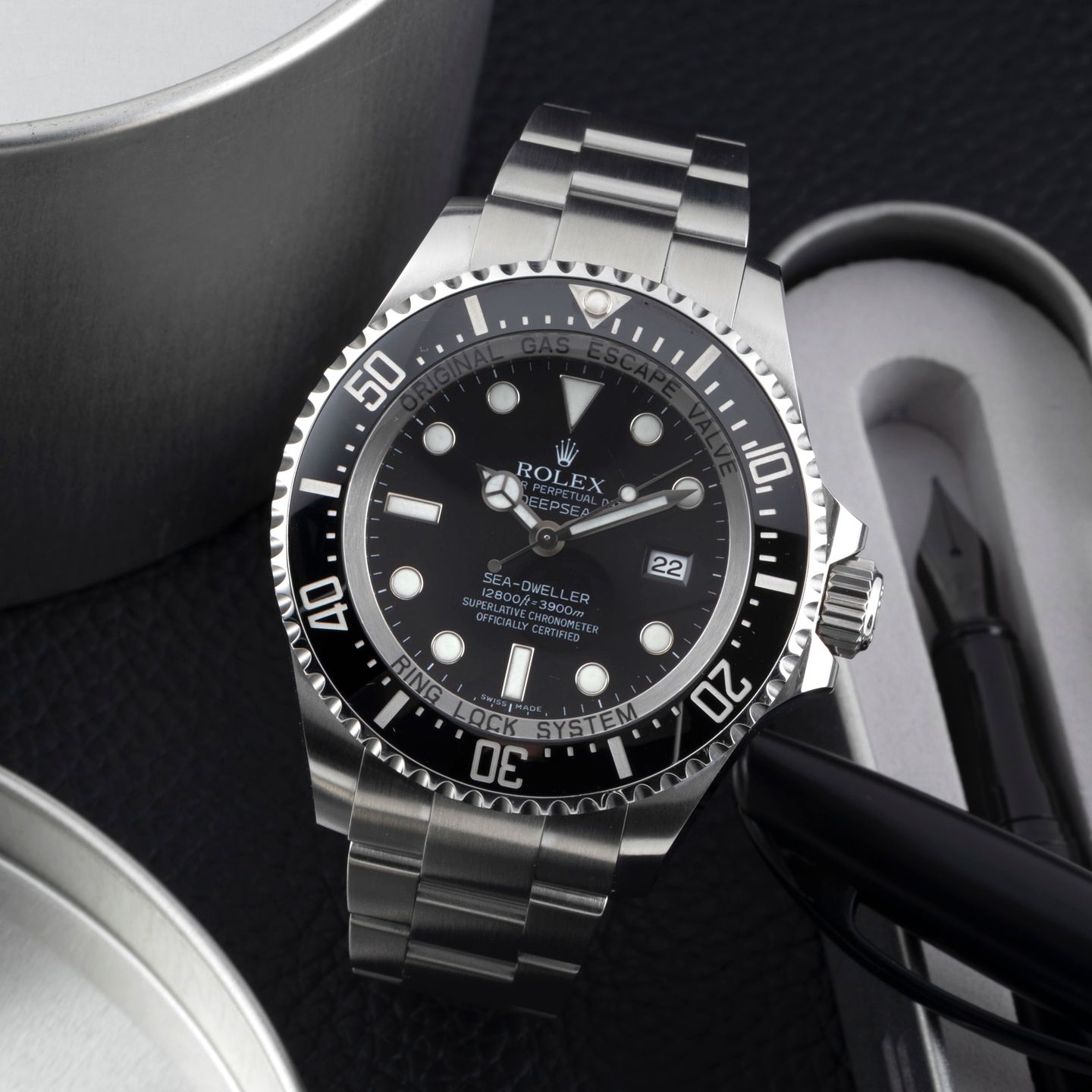 Rolex Sea-Dweller Deepsea 116660 (Onbekend (willekeurig serienummer)) - 44mm Staal (1/8)