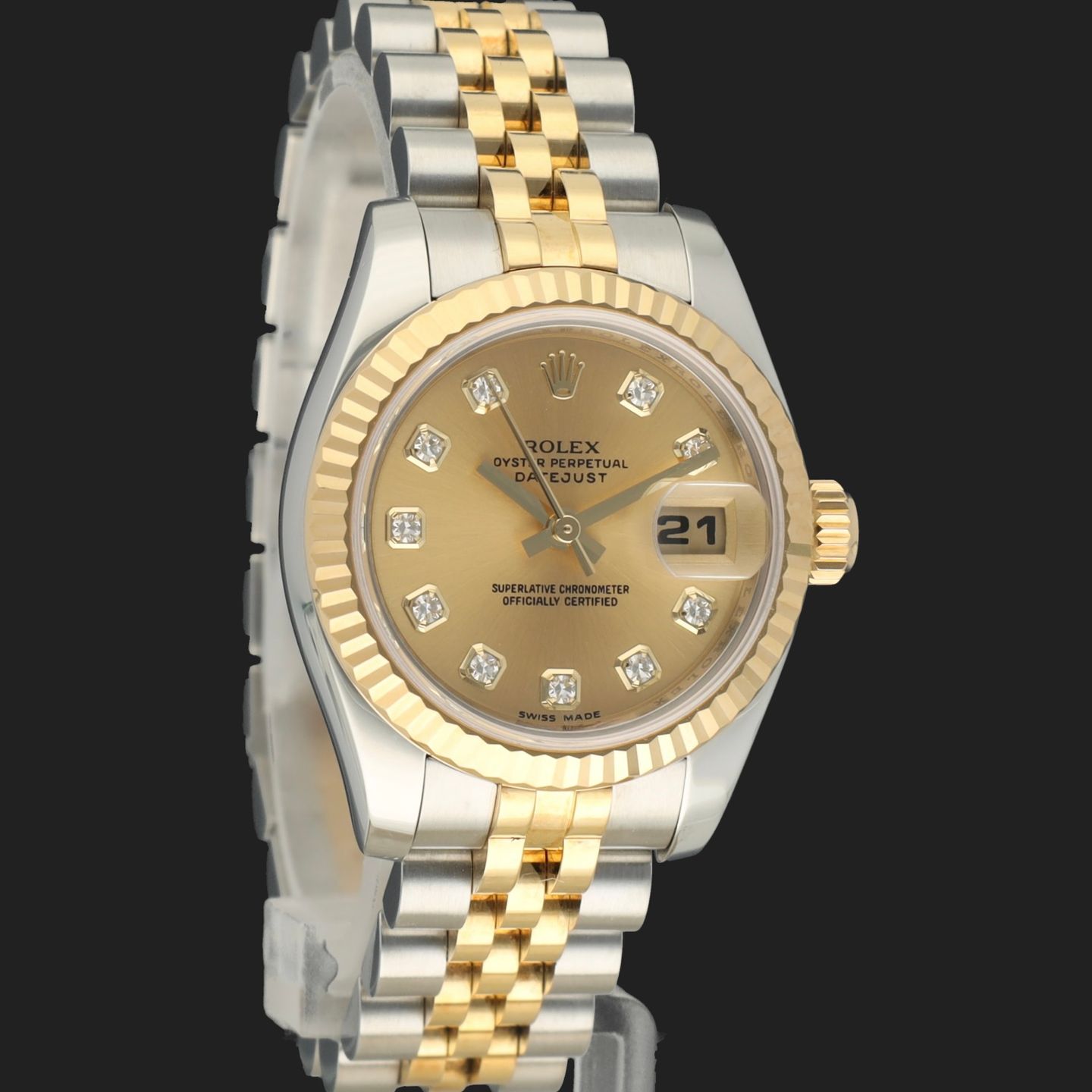 Rolex Lady-Datejust 179173 (2010) - 26 mm Gold/Steel case (4/8)