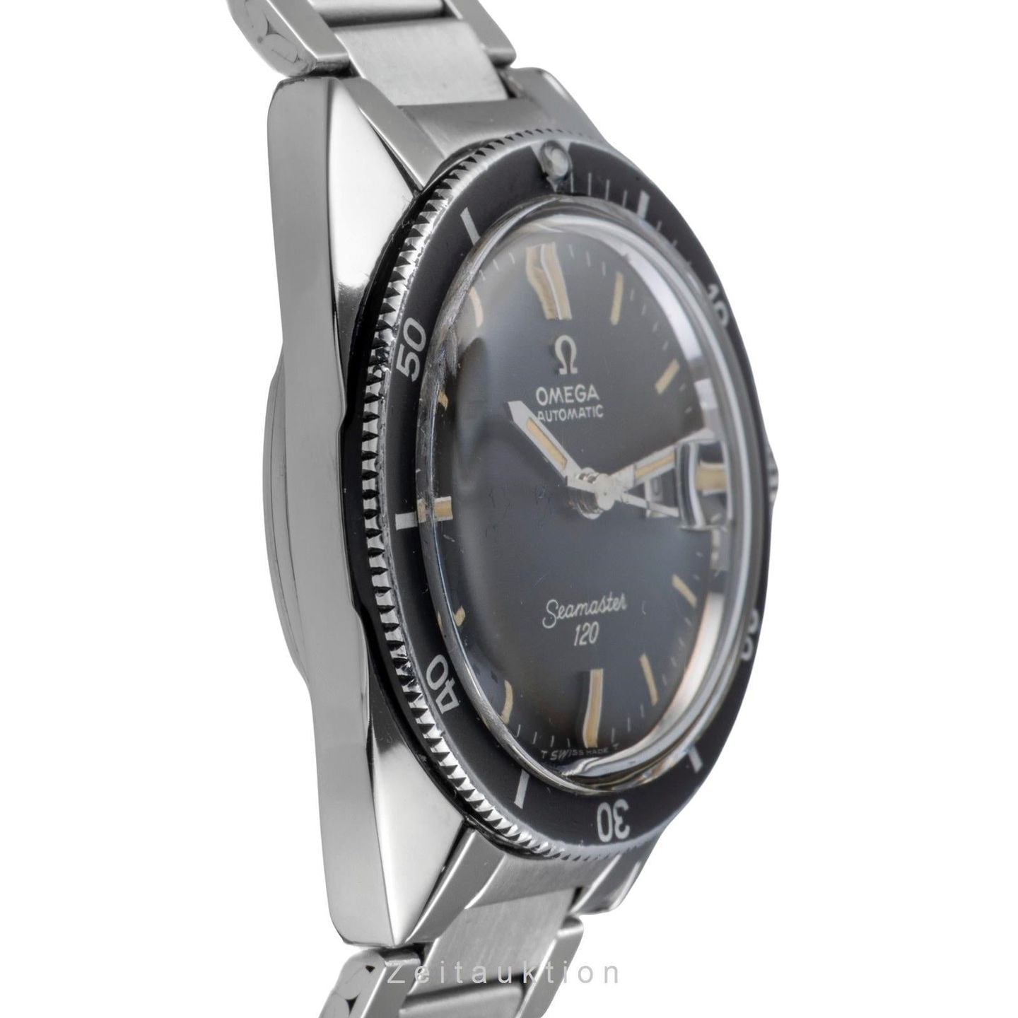 Omega Seamaster 566.0007 (Unknown (random serial)) - Black dial 31 mm Steel case (6/8)