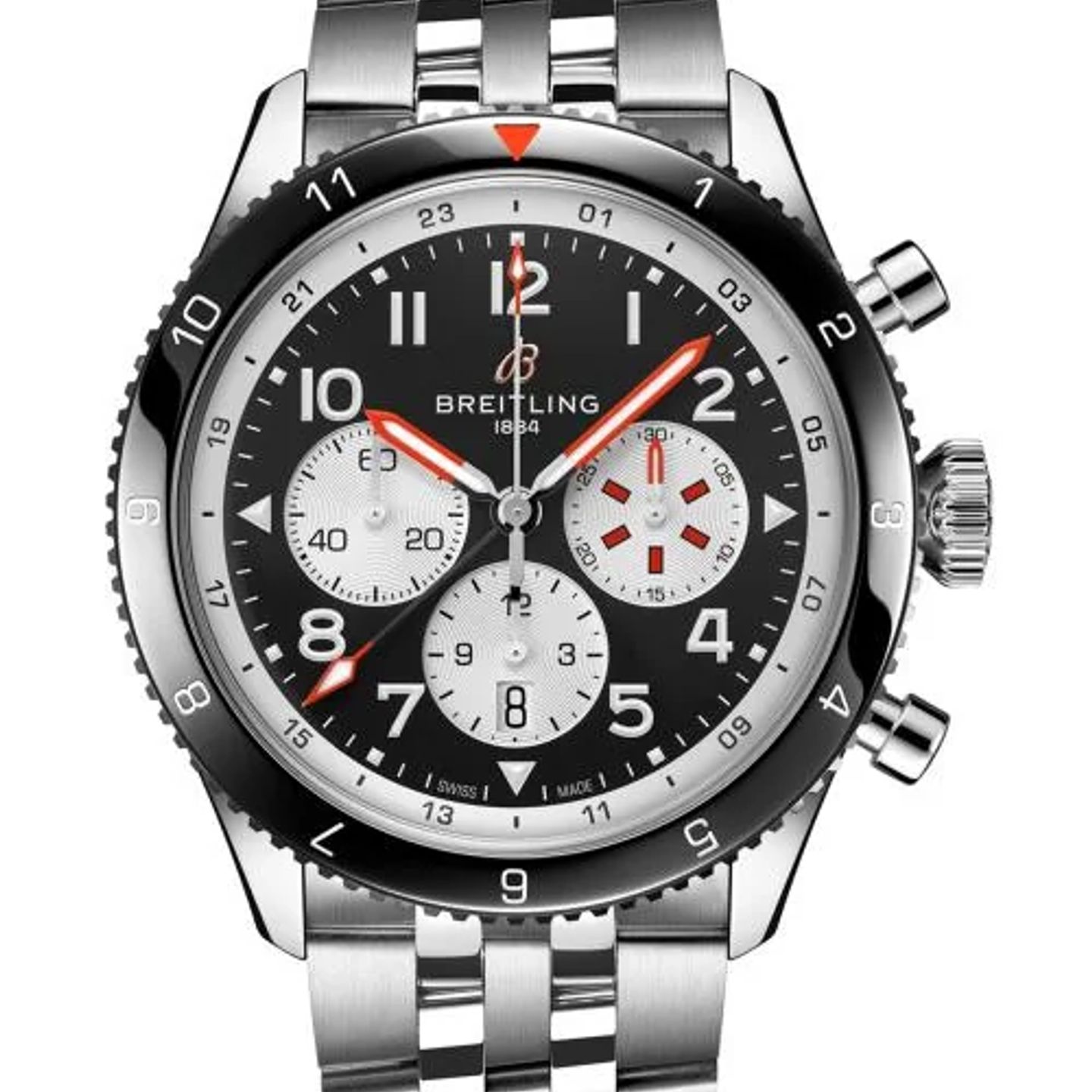Breitling Aviator 8 YB04451A1B1A1 (2026) - Black dial 46 mm Steel case (1/1)