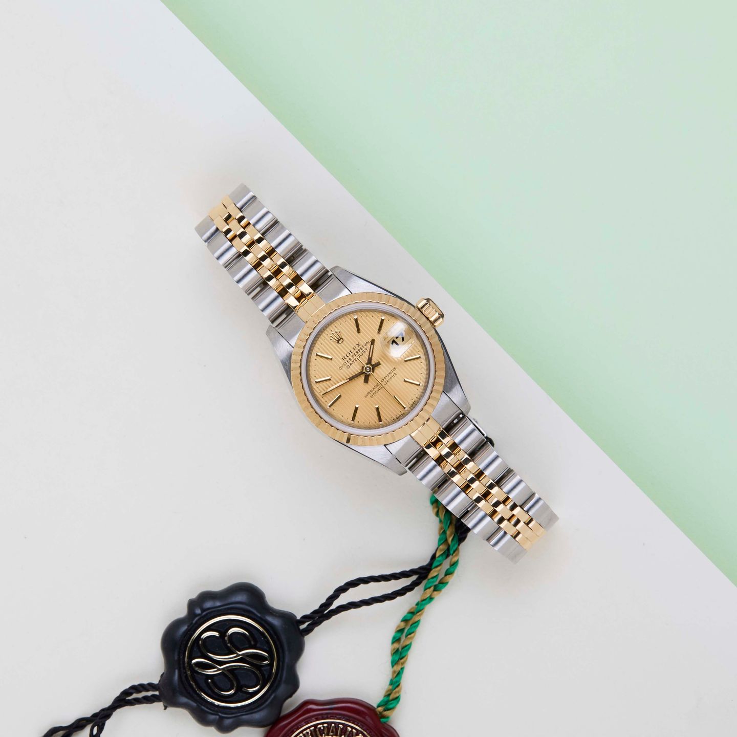 Rolex Lady-Datejust 69173 (1994) - 26 mm Gold/Steel case (2/8)