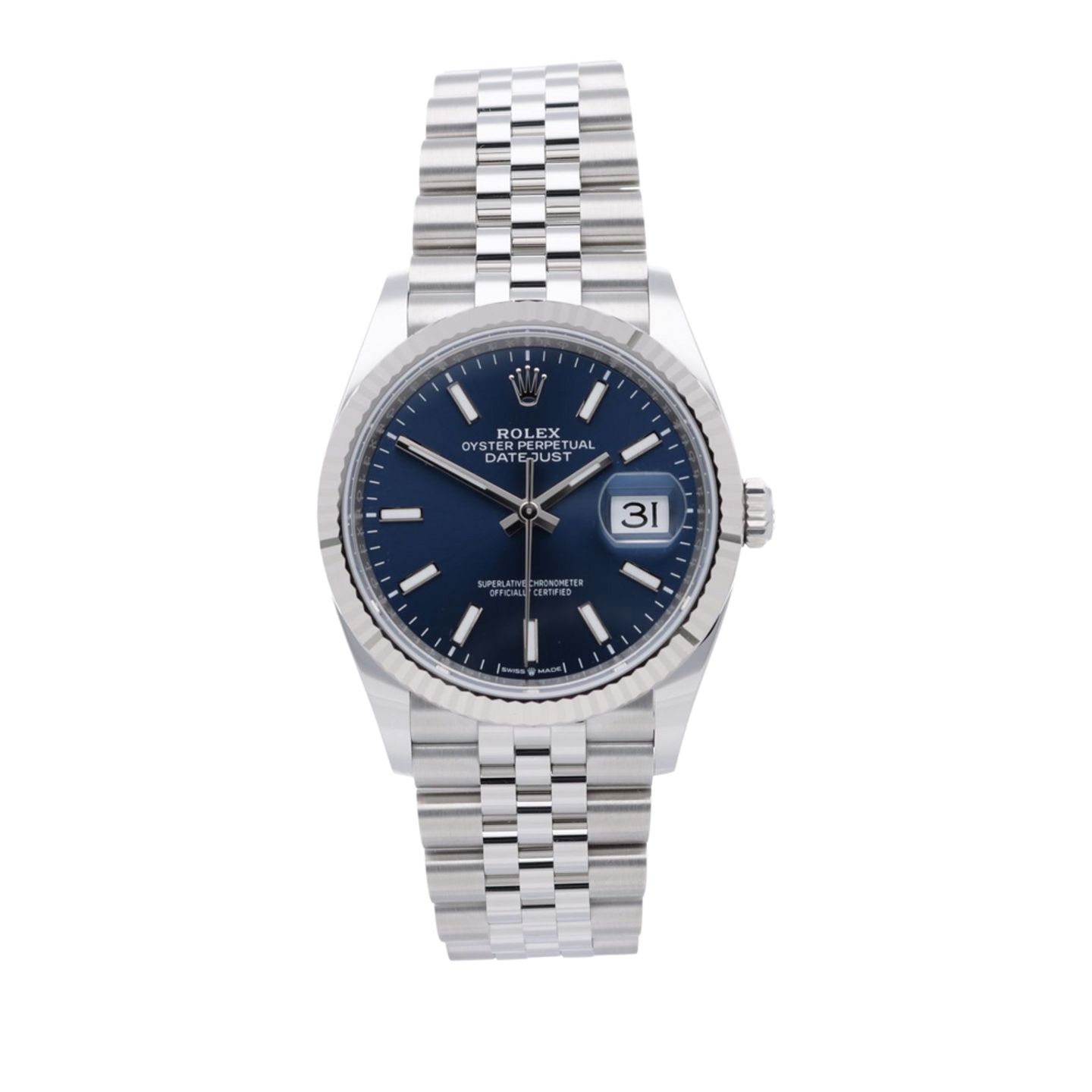 Rolex Datejust 36 126234 (2025) - Blue dial 36 mm Steel case (1/7)
