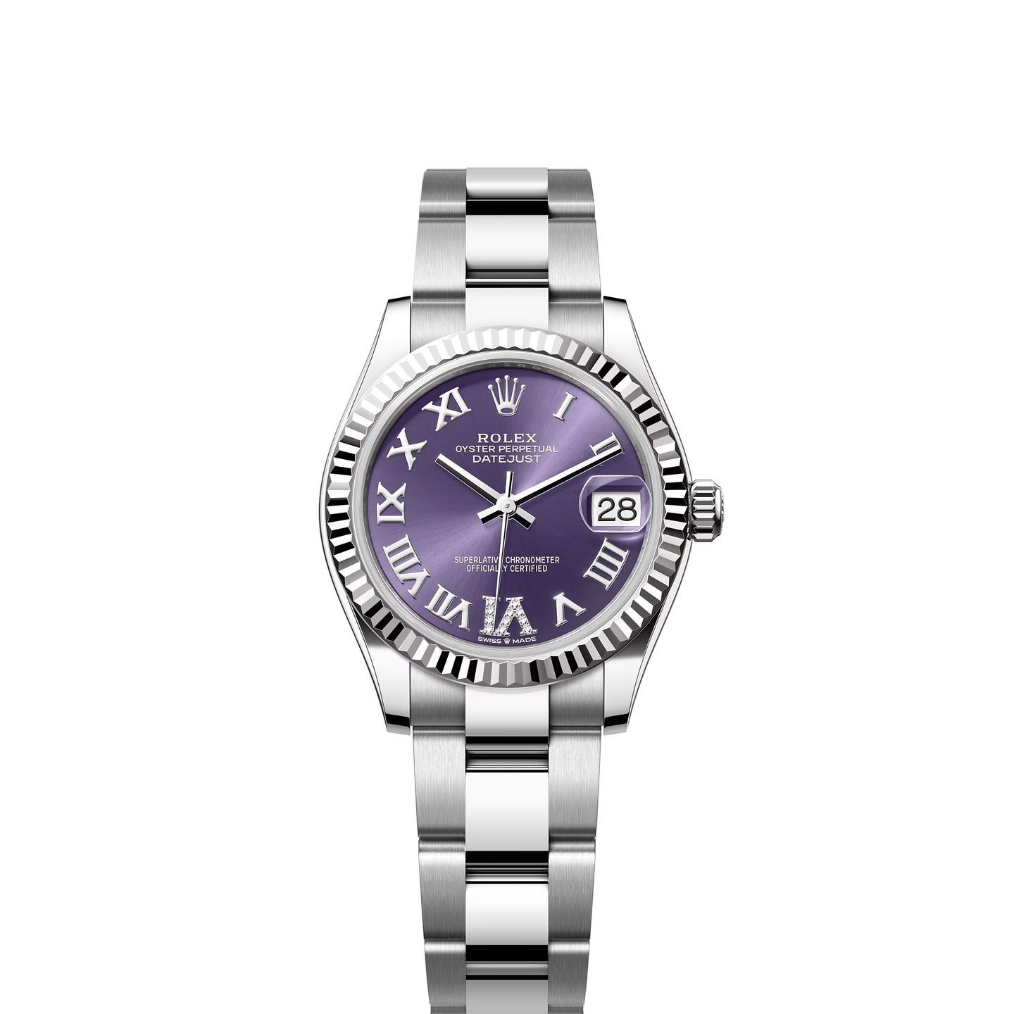 Rolex Datejust 31 278274 (2024) - Purple dial 31 mm Steel case (1/1)