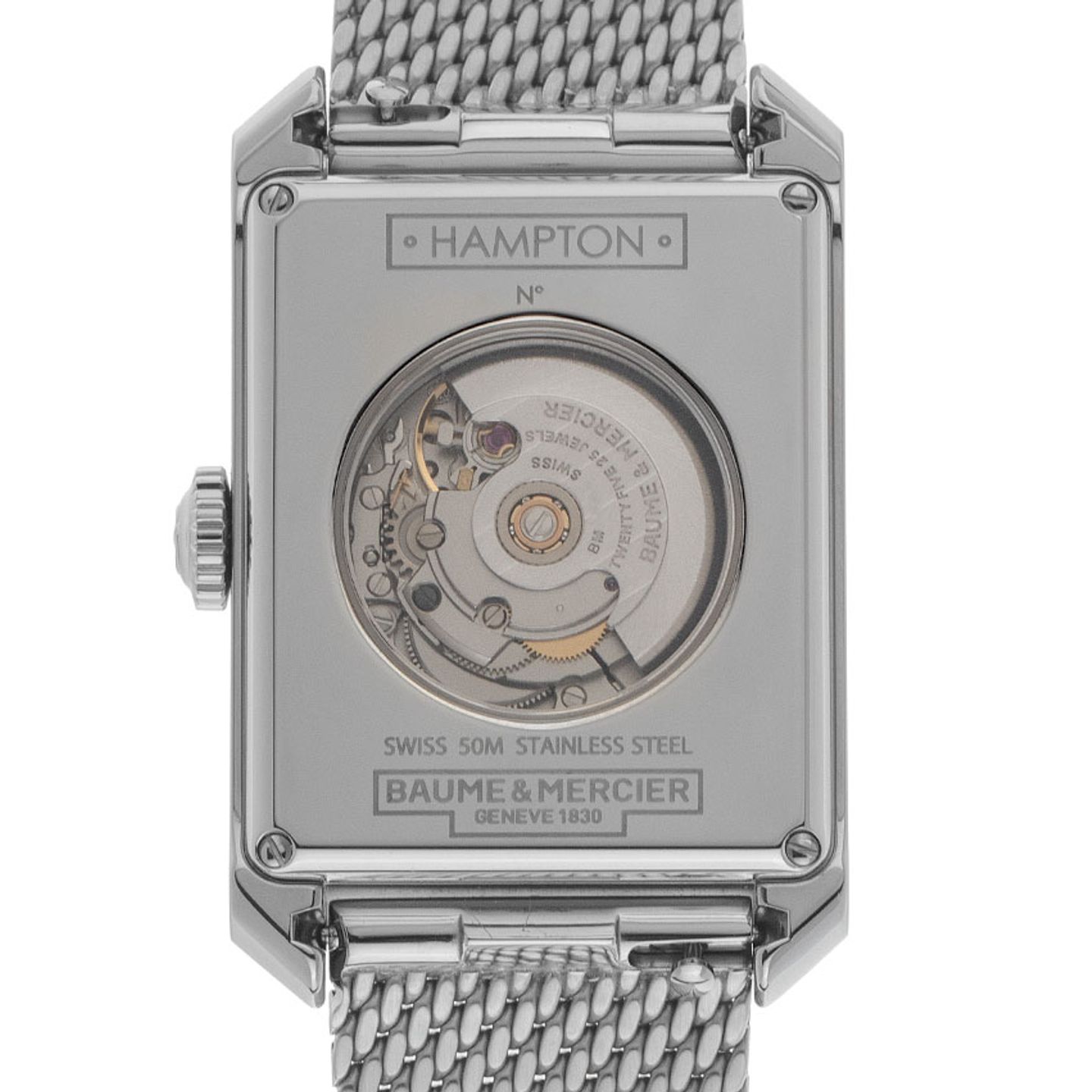 Baume & Mercier Hampton M0A10672 (2025) - Zilver wijzerplaat 43mm Staal (6/7)