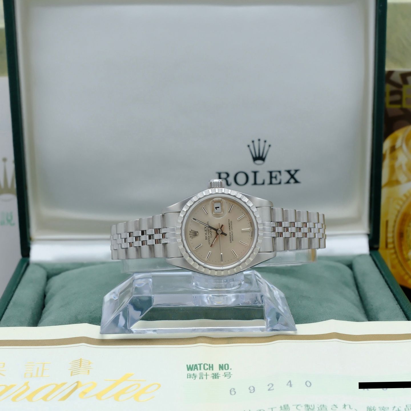 Rolex Oyster Perpetual Lady Date 69240 - (3/8)